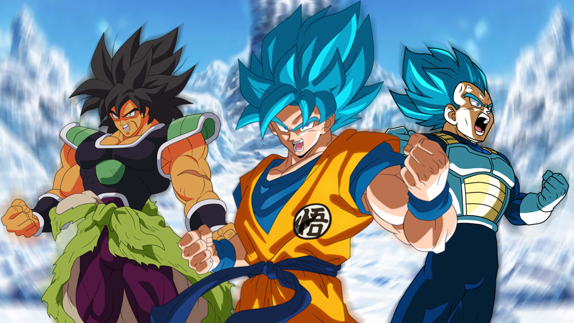 Gør dig klar til episk action og eventyr med Dragon Ball Super Broly! Wallpapers