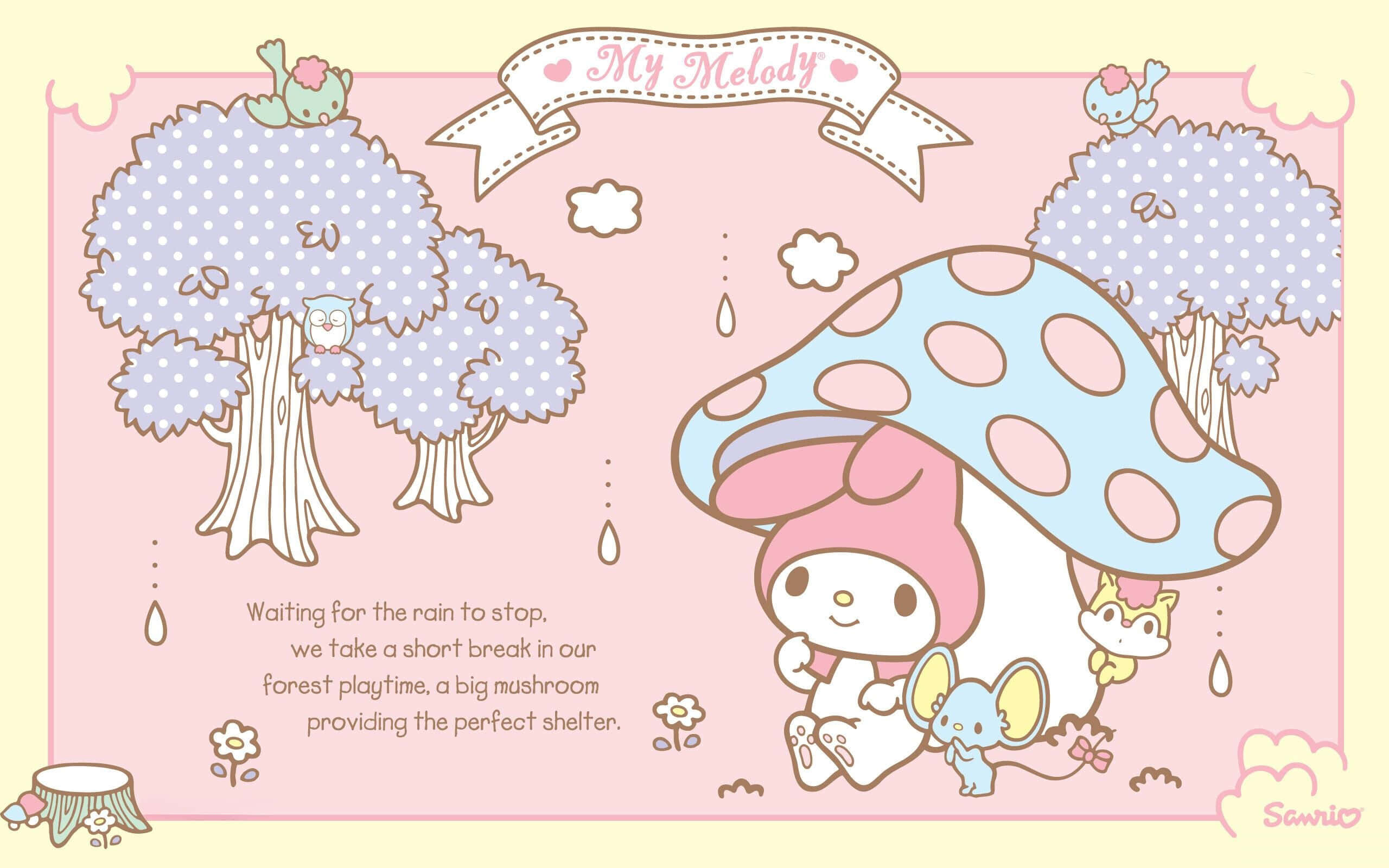 Gør dig klar til en sjov dag med Sanrio! Wallpapers