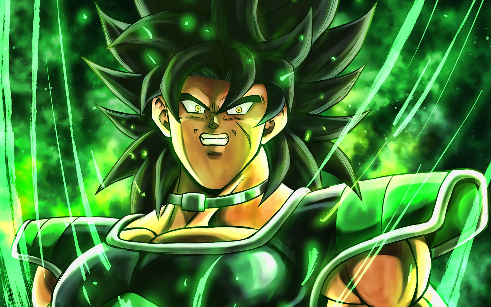 Gør dig klar til at følge Goku og Vegetas episke rejse i Dragon Ball Super Broly! Wallpapers