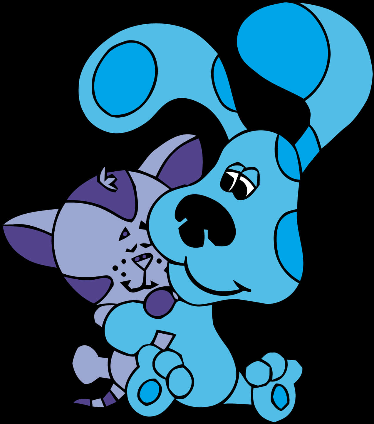 Gør dig klar til sjov og læring med Blue's Clues Wallpapers