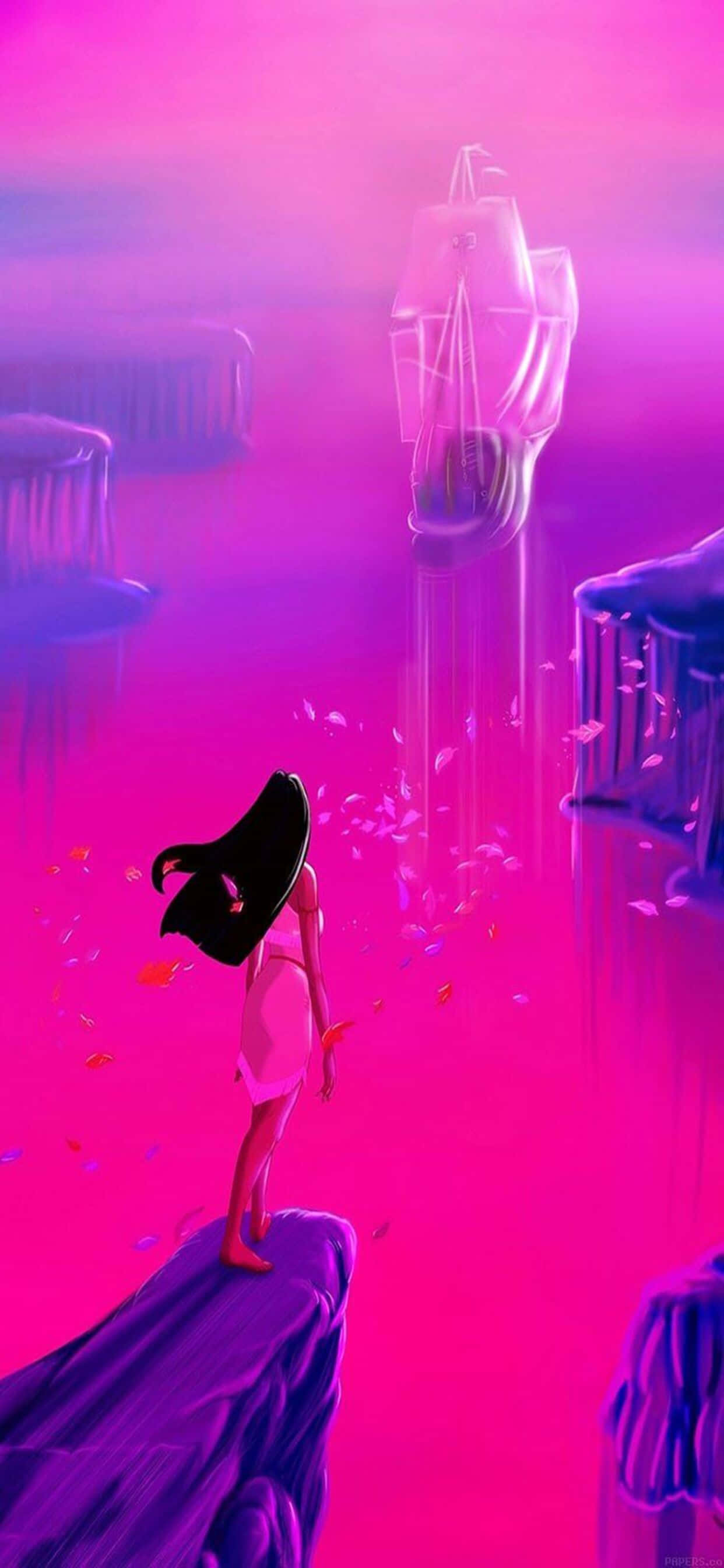 Gør dig klar til timevis af uendelig sjov med iPhone Xs Max Disney! Wallpapers