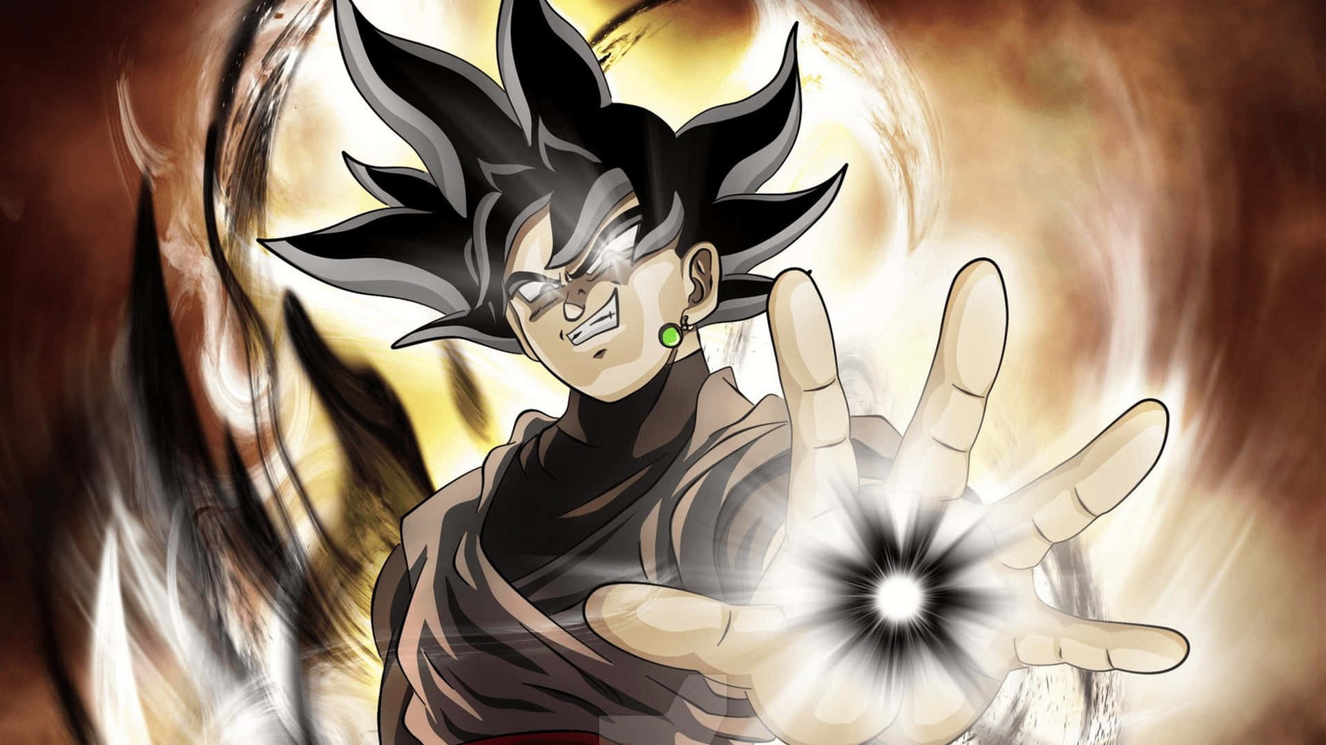 Goku Black klar til kamp Wallpapers