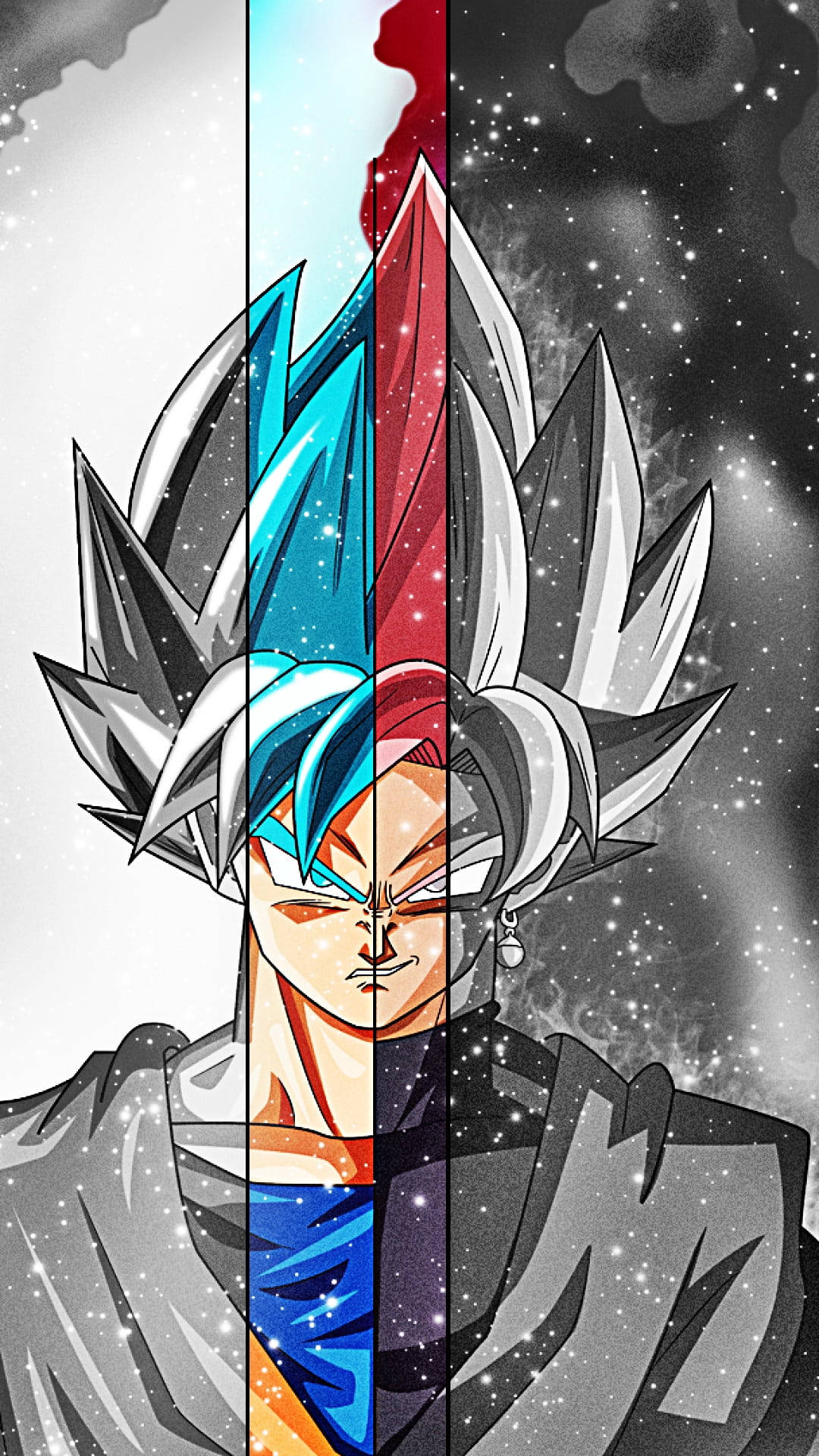 Goku Black PFP-overgang Wallpapers