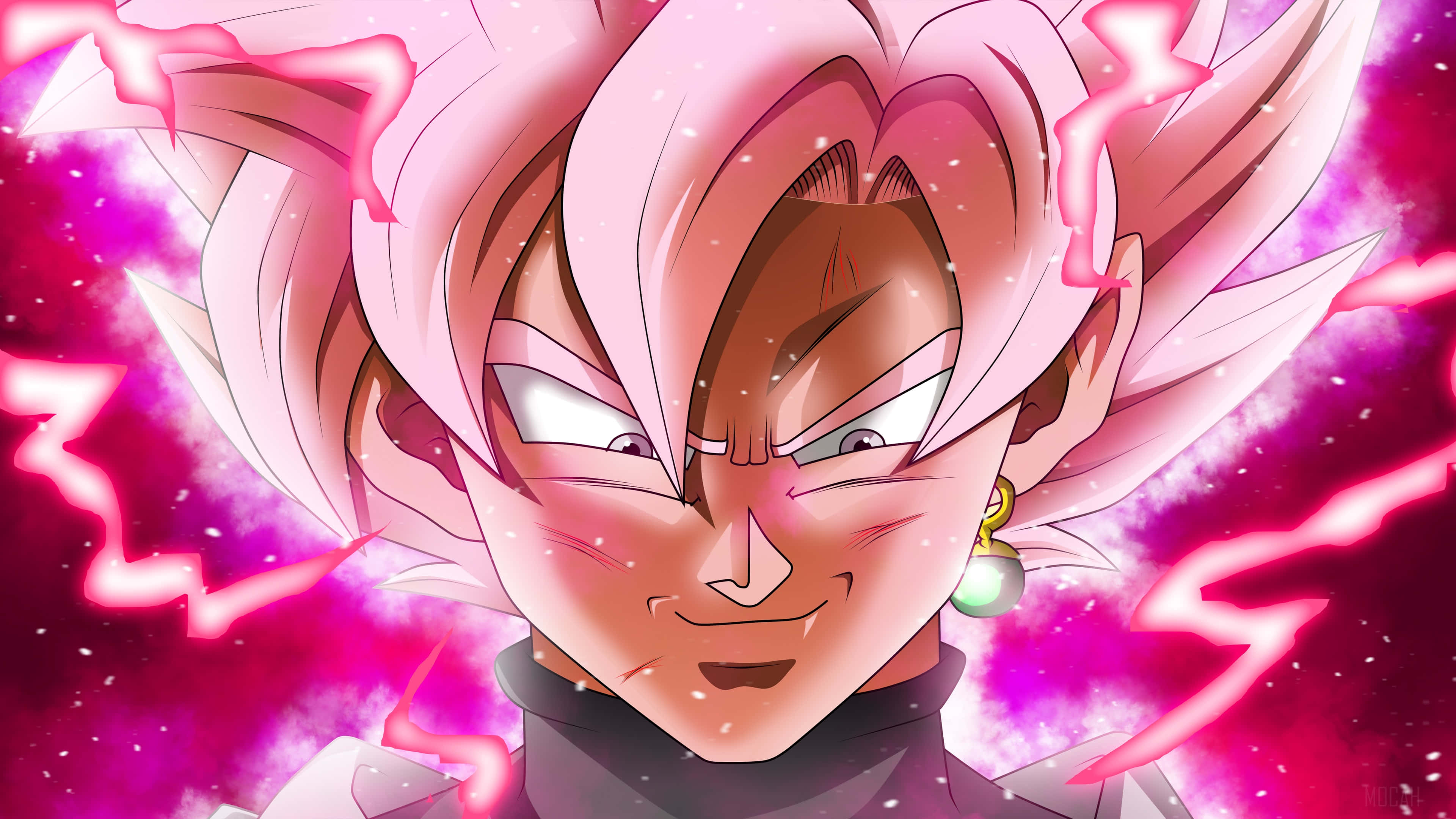 Goku Black stiger i styrke Wallpapers