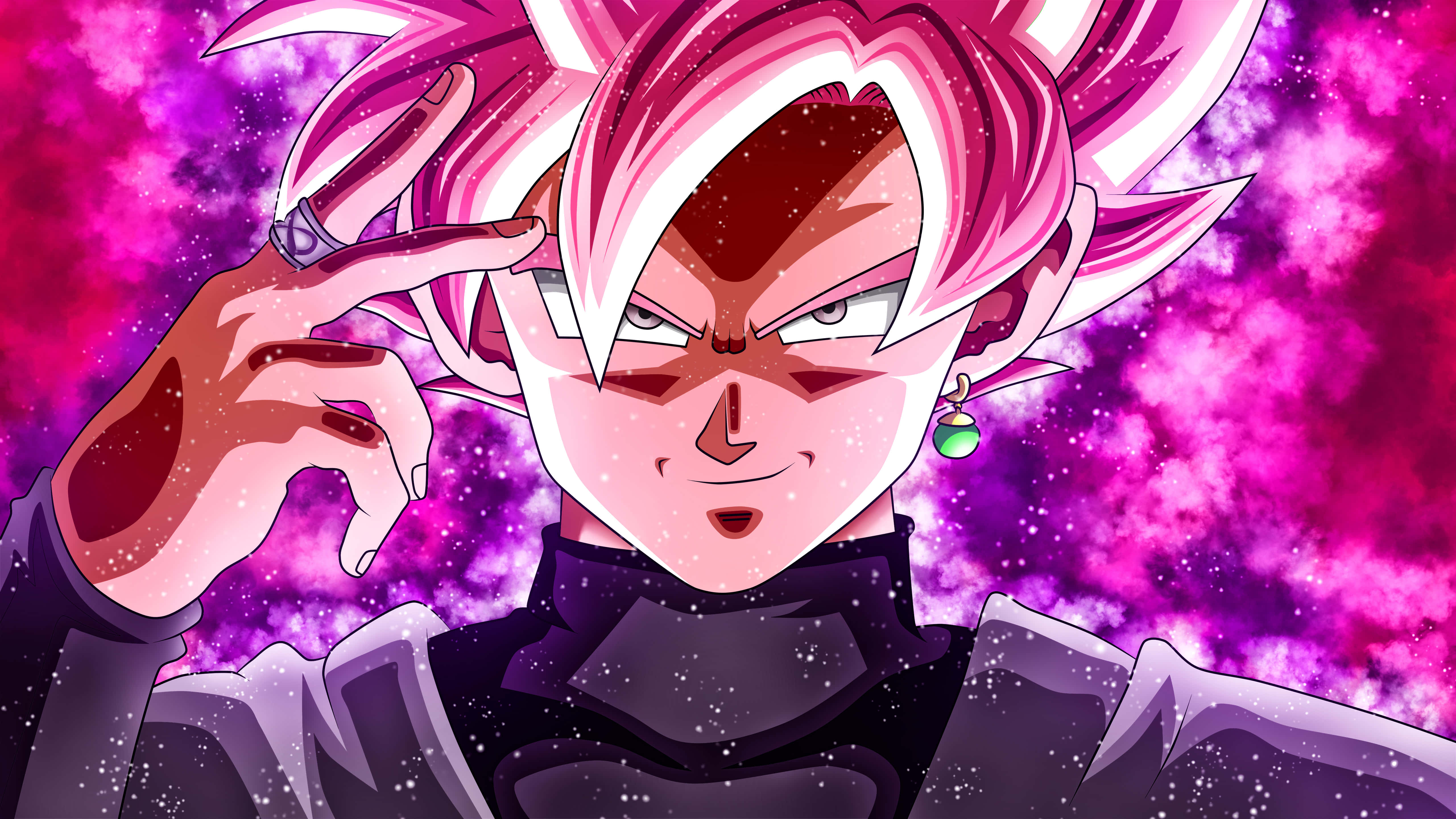 Goku Blacks kamp for at redde universet Wallpapers