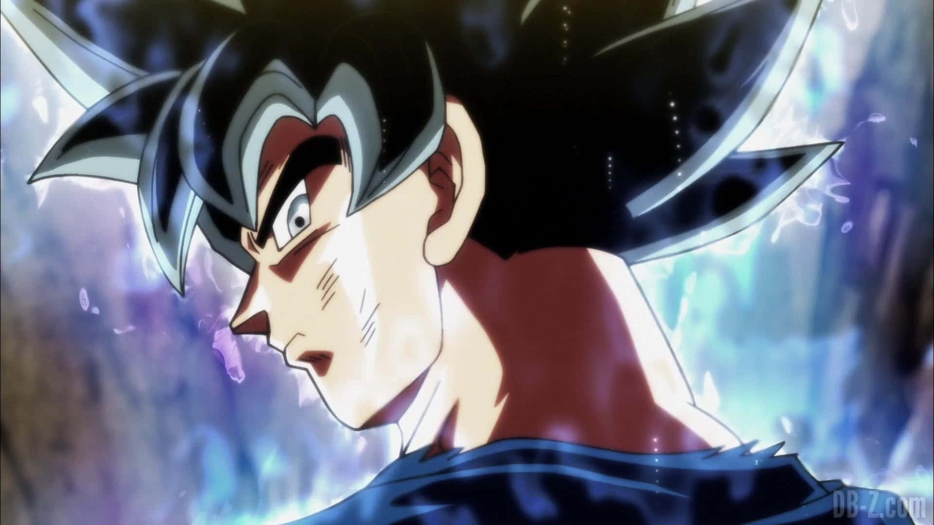 Goku bruger kraften fra Ultra Instinct Wallpapers
