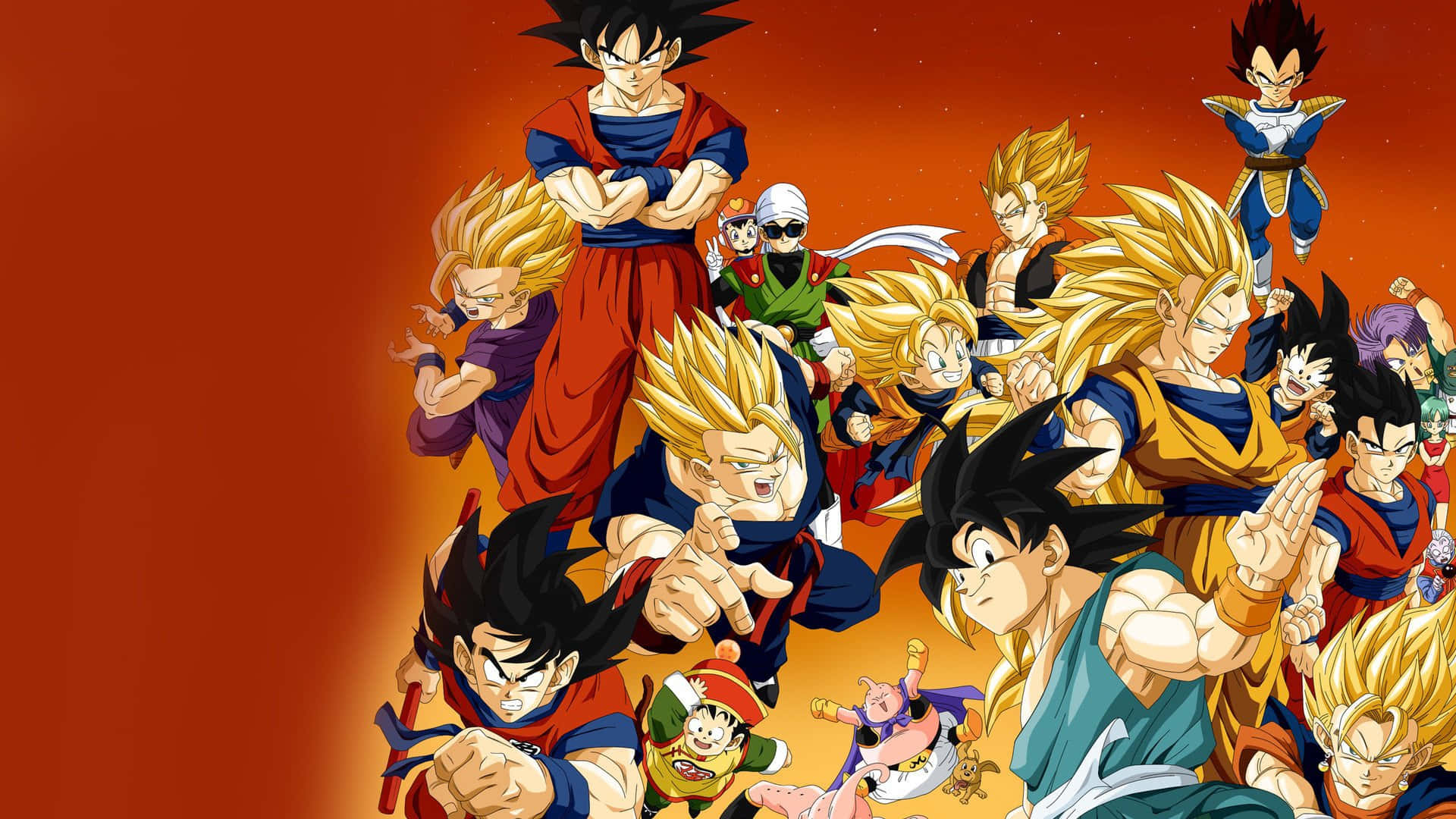 Goku kæmper mod Beerus, Ødelæggelsens Gud i Dragon Ball Super Wallpapers