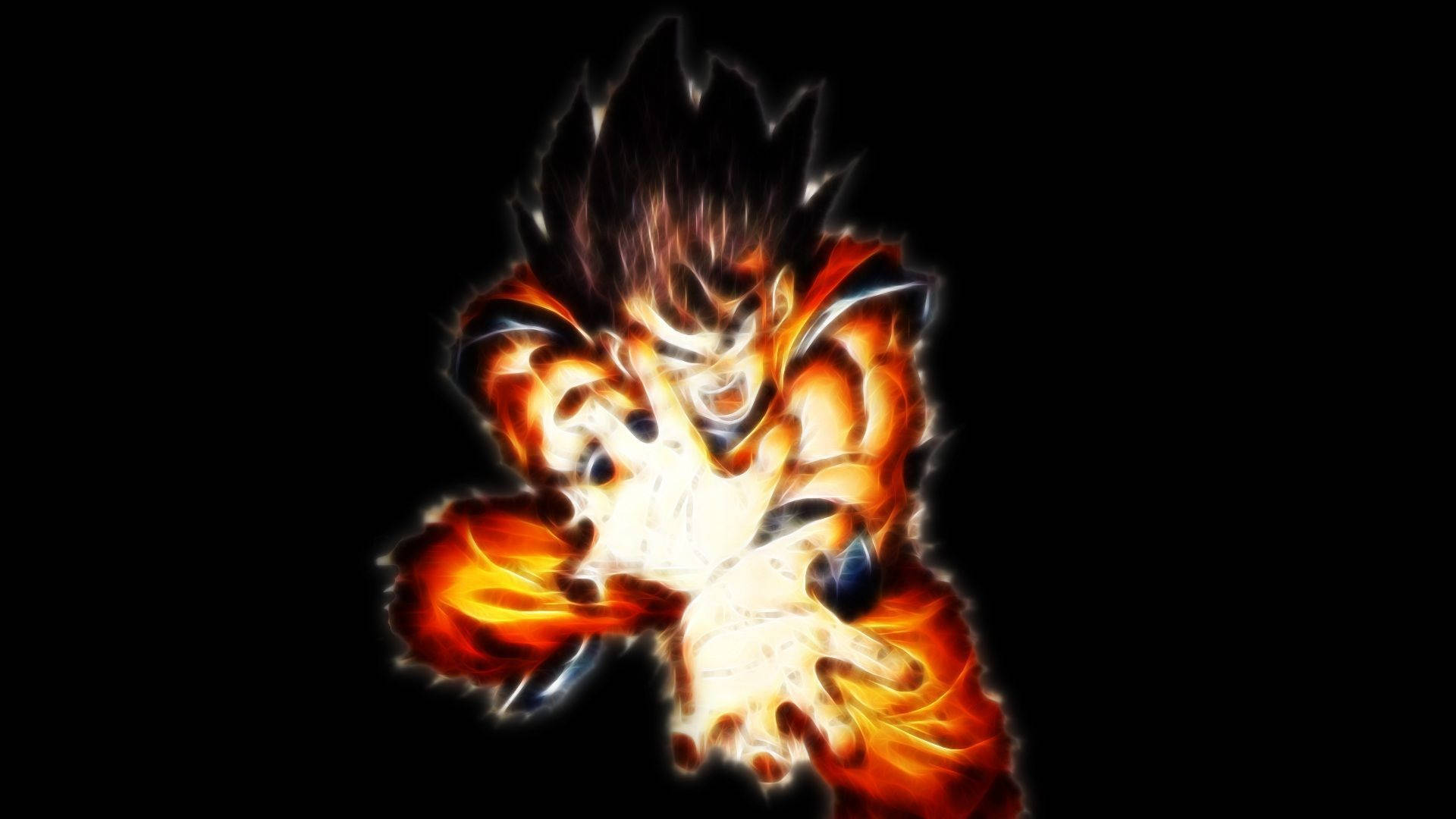 Goku møder udfordringer mens han oplader til kamp Wallpapers