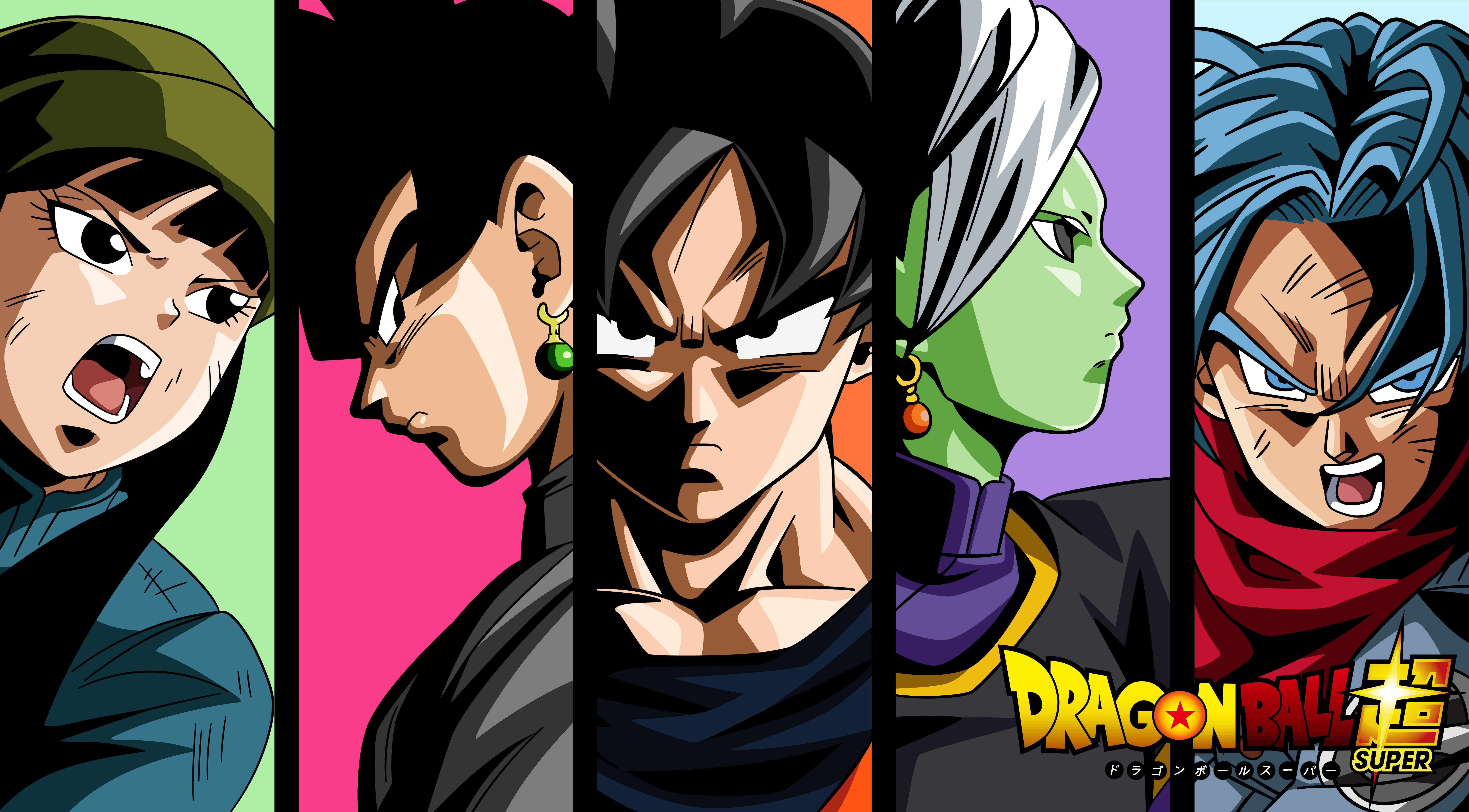Goku og hans allierede slår sig sammen for at redde verden Wallpapers
