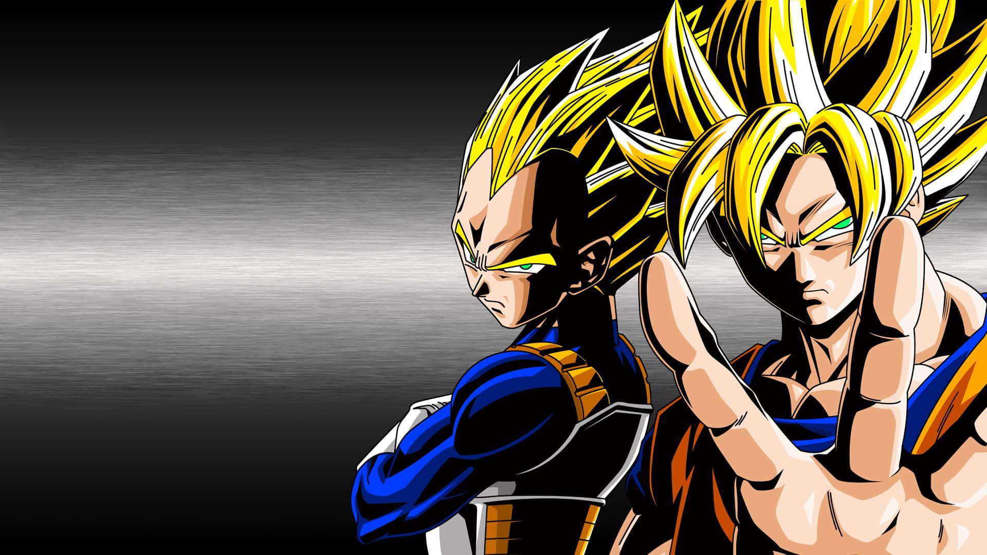 Goku og Vegeta slår kræfterne sammen for at besejre Moro Wallpapers