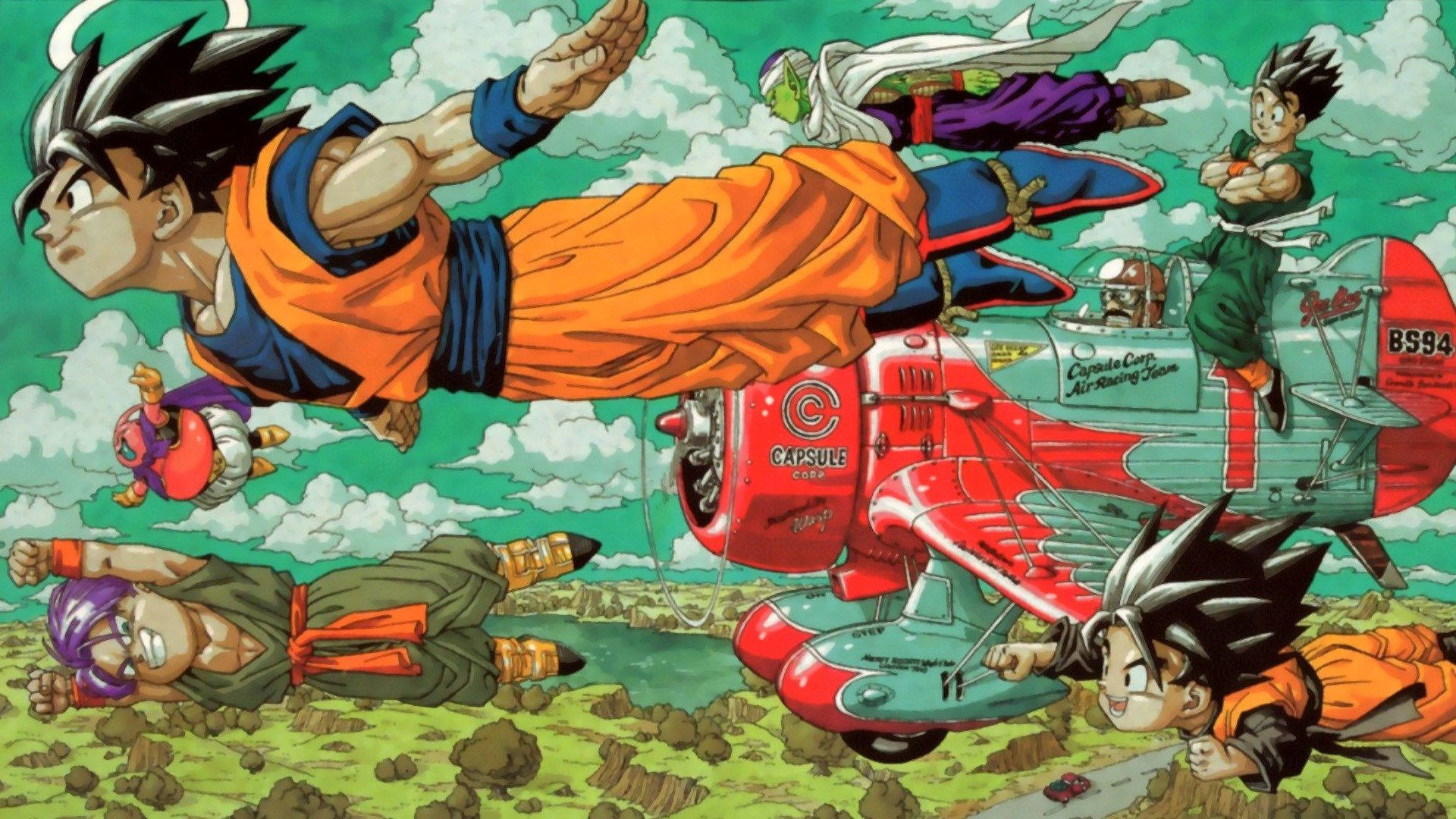 Goku træner med øget intensitet til den kommende turnering i Dragon Ball Wallpapers