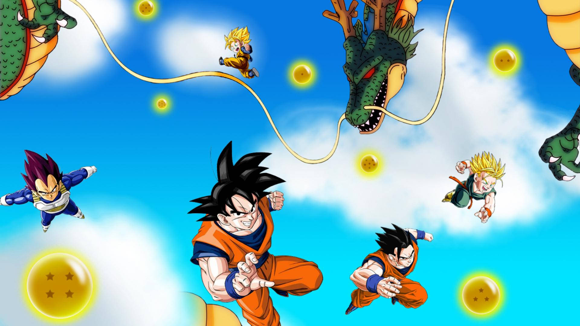 Goku Udløser Ultimativ Kraft! Wallpapers