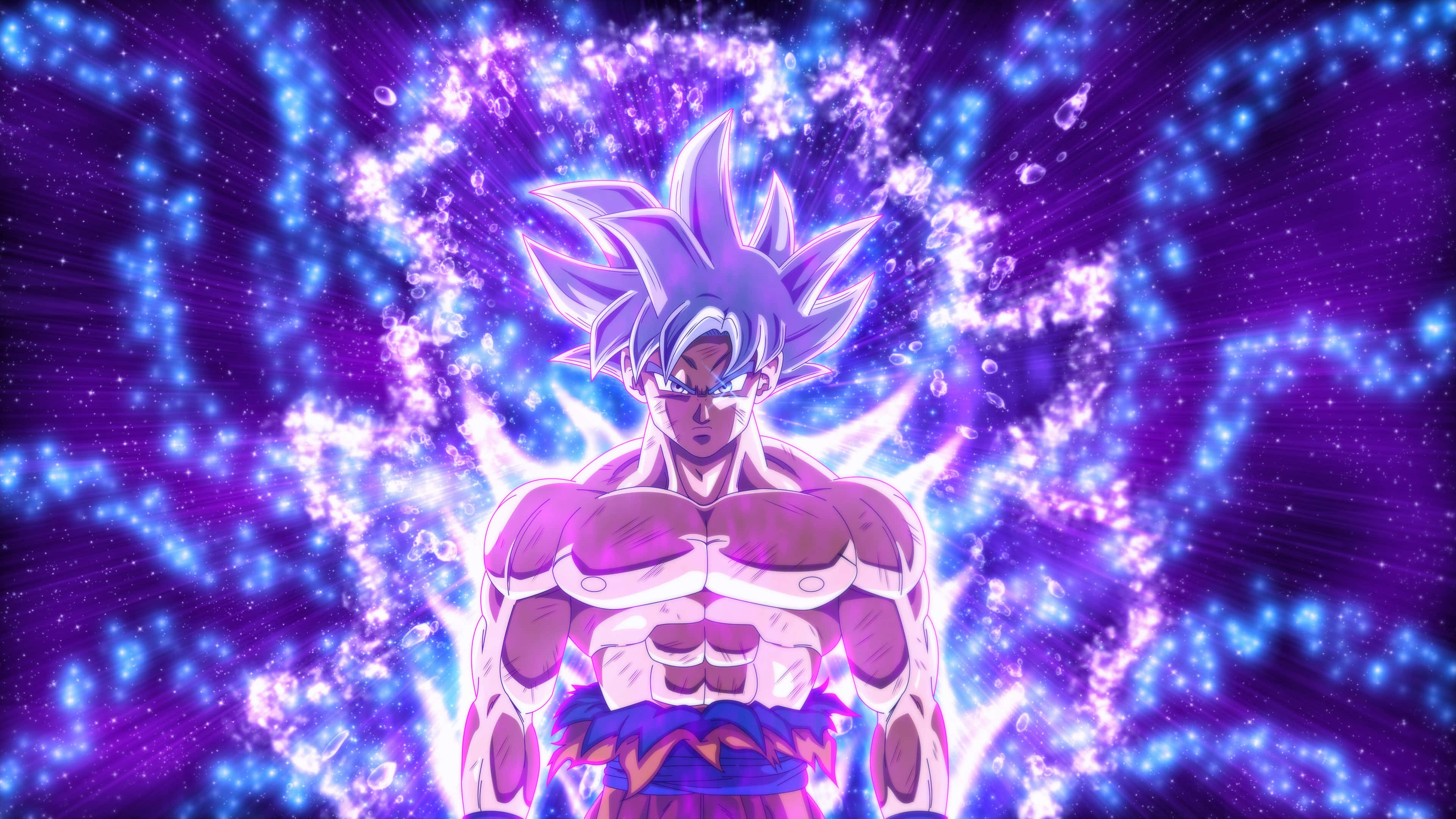 Goku vækker sin legendariske Ultra Instinct-teknik Wallpapers