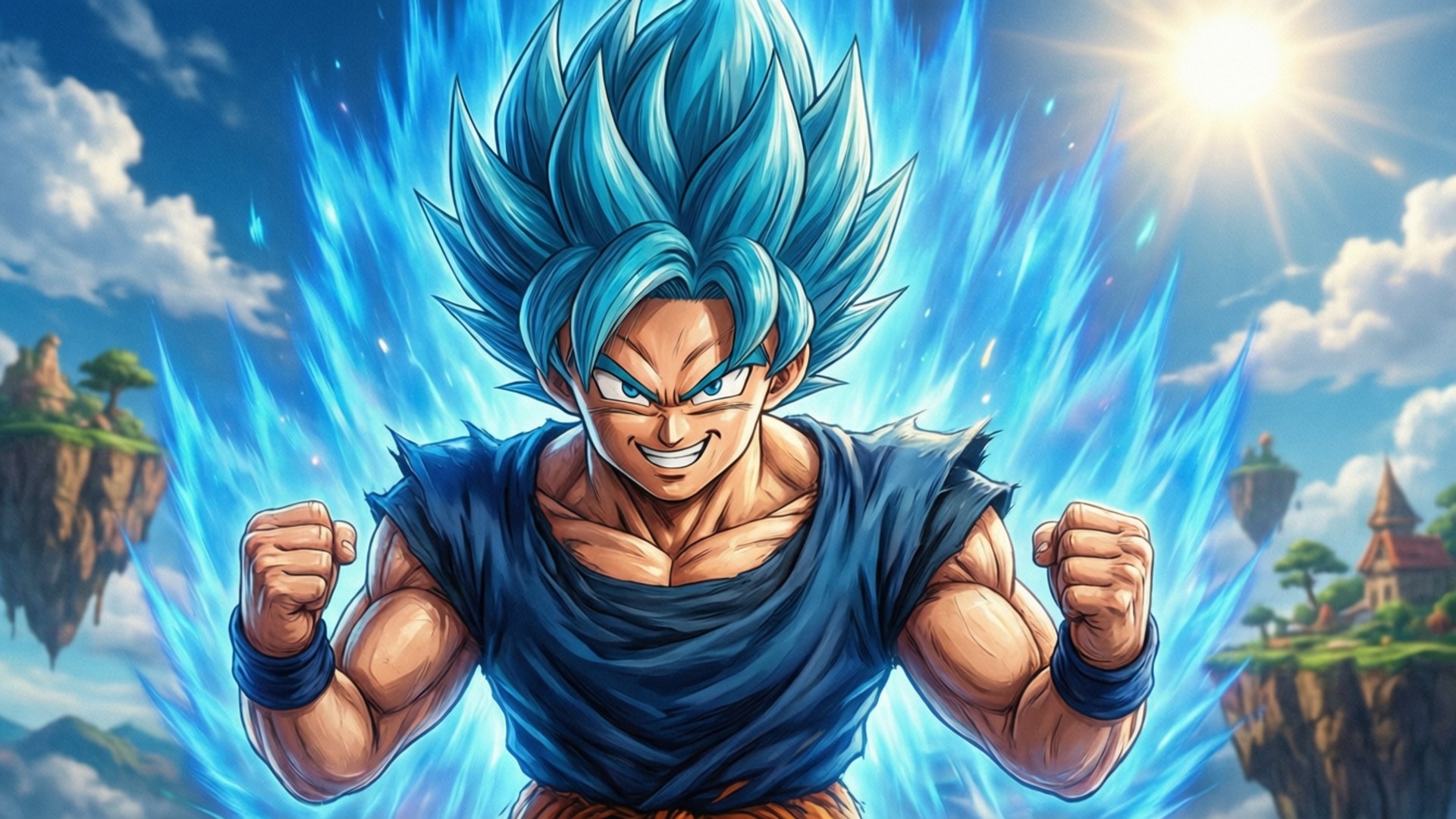 Gokus beslutsomhed Wallpapers