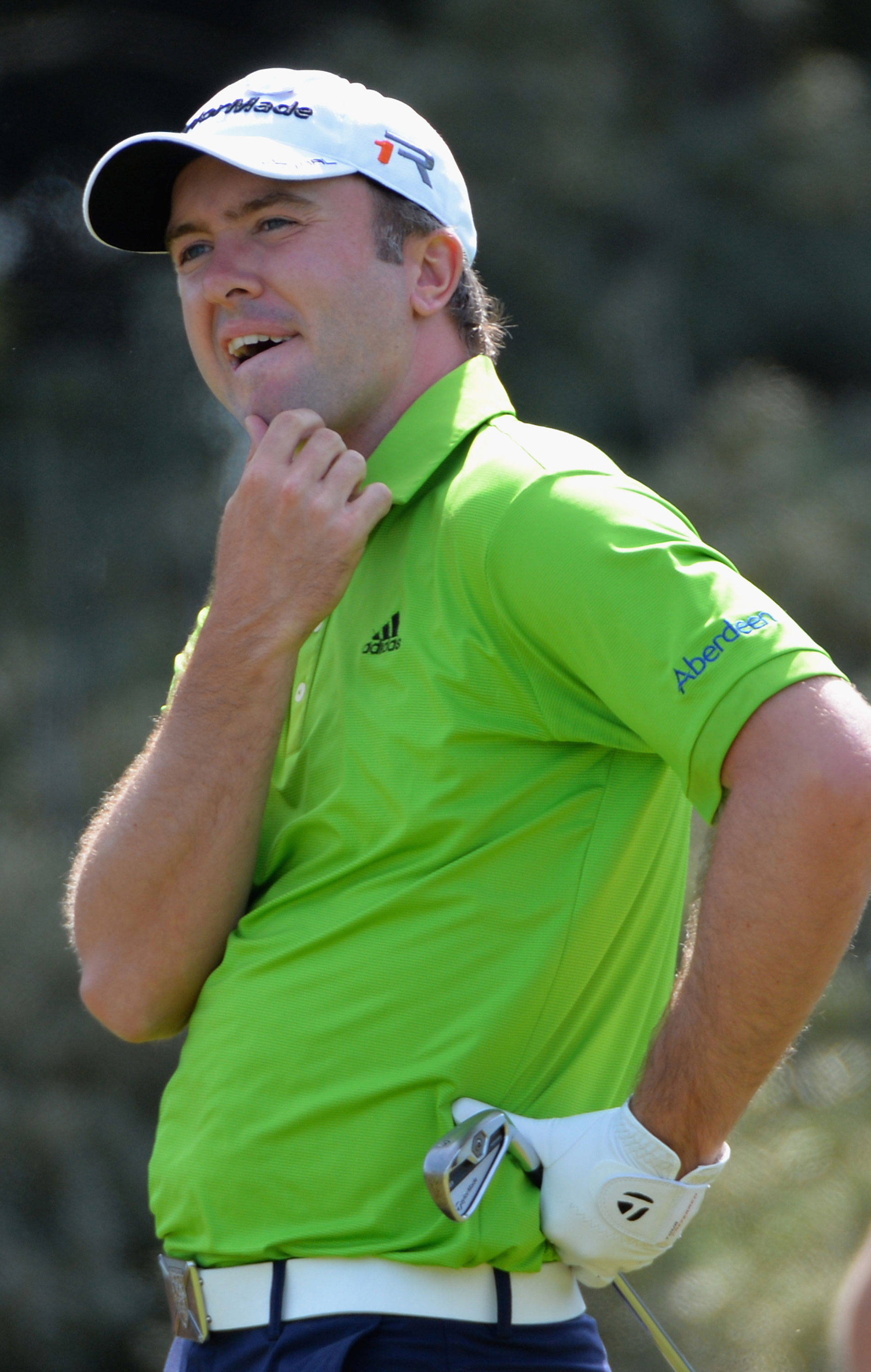 Golfspilleren Martin Laird i grønt Wallpapers