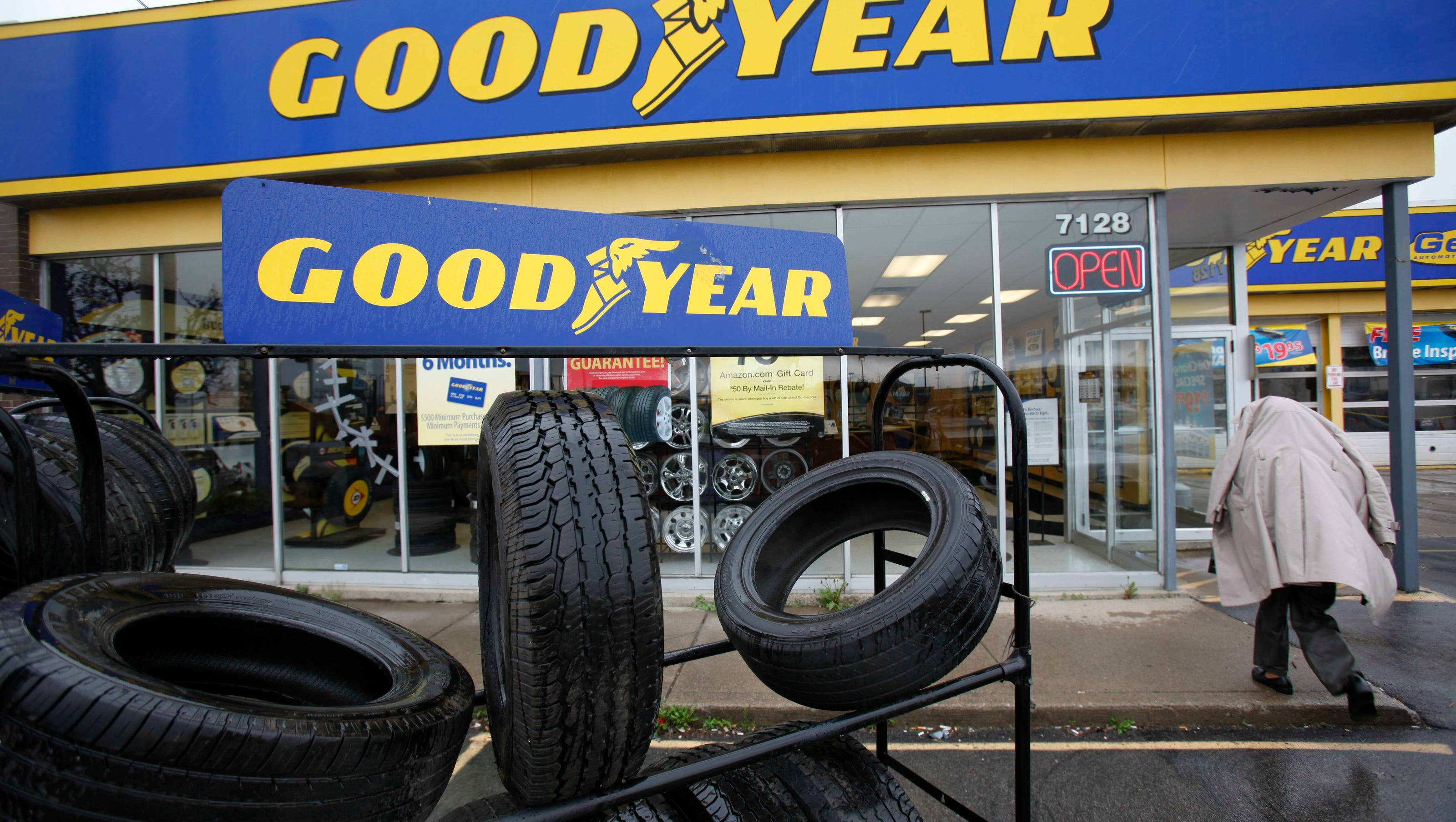 Goodyear-butik udendørs fotografering Wallpapers