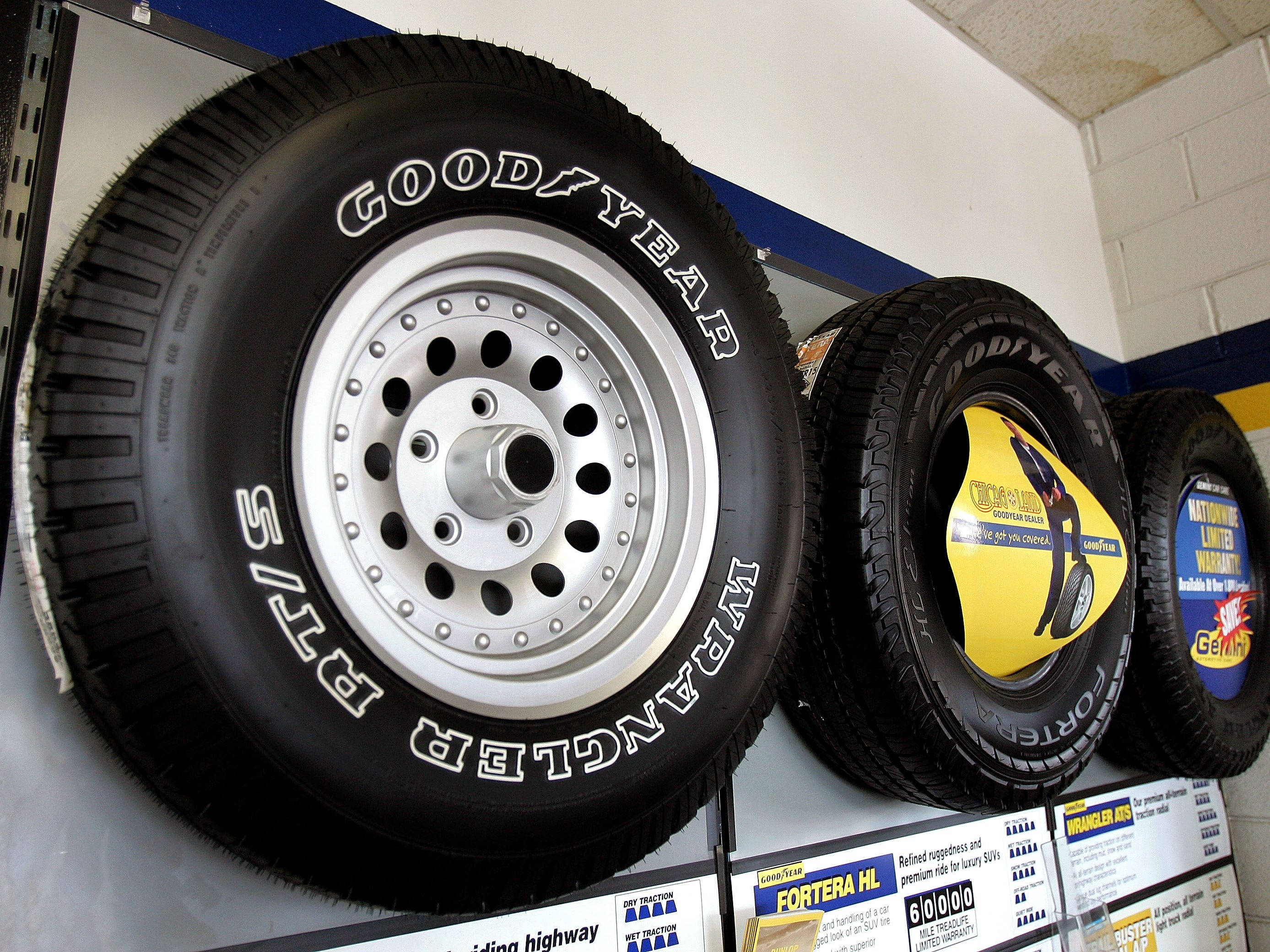 Goodyear Dæk Hængende Udstilling Wallpapers
