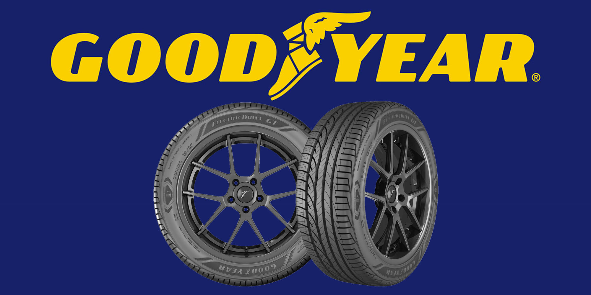 Goodyear-logo med dæk Wallpapers