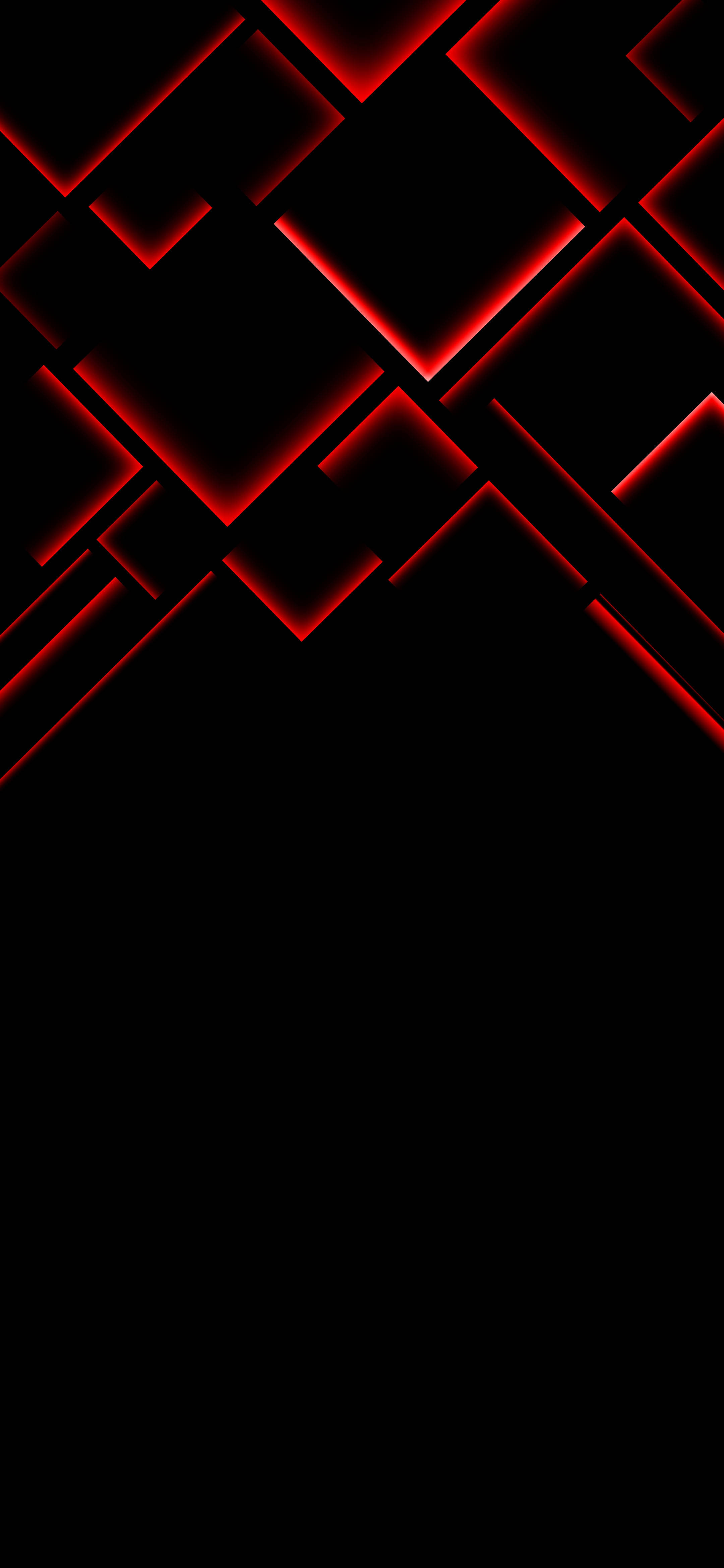 Google Pixel 4K Neon Rød Mønster Wallpapers
