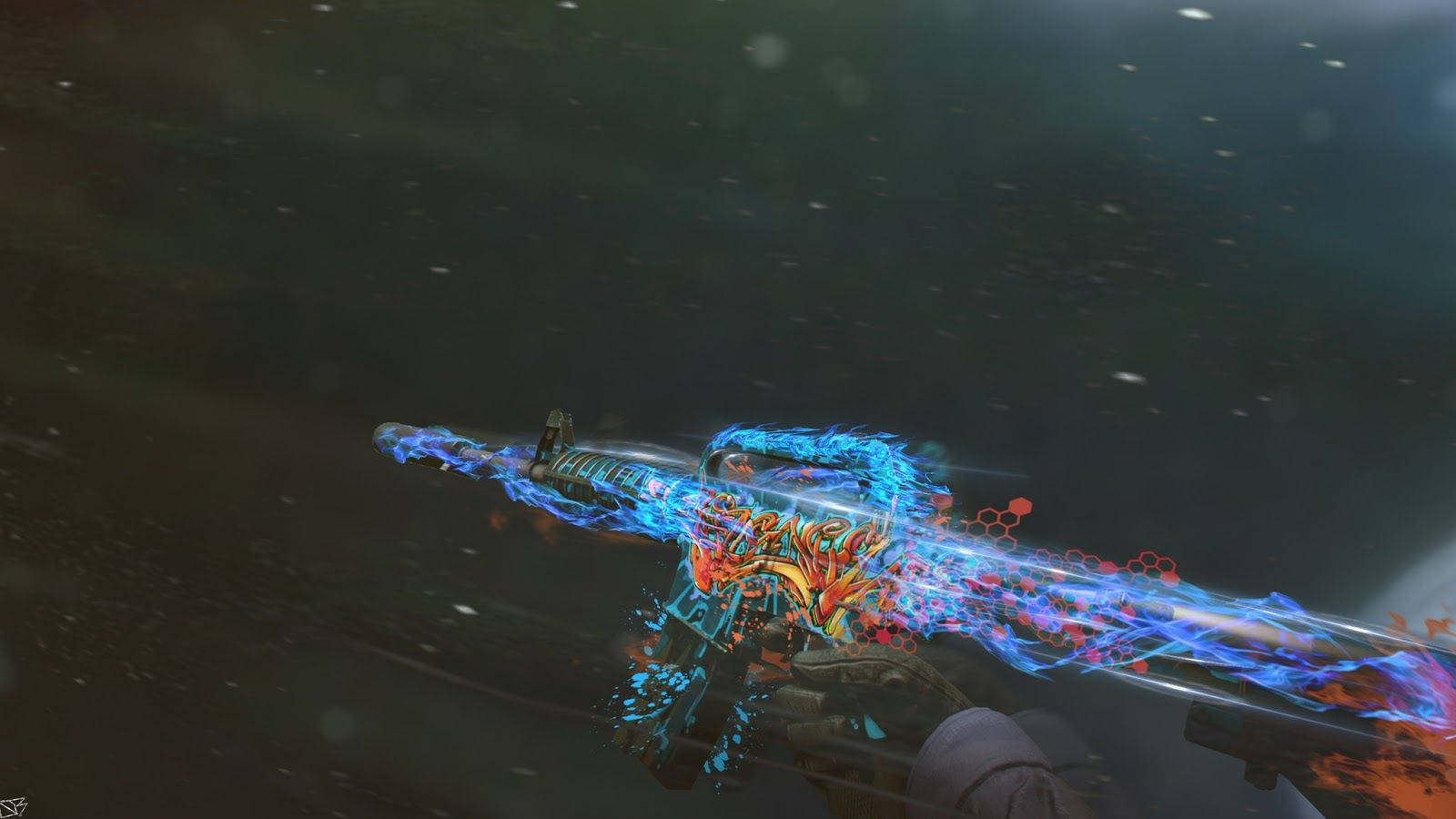 Gør dig klar til at dominere den virtuelle slagmark med denne badass CSGO-pistol Wallpapers