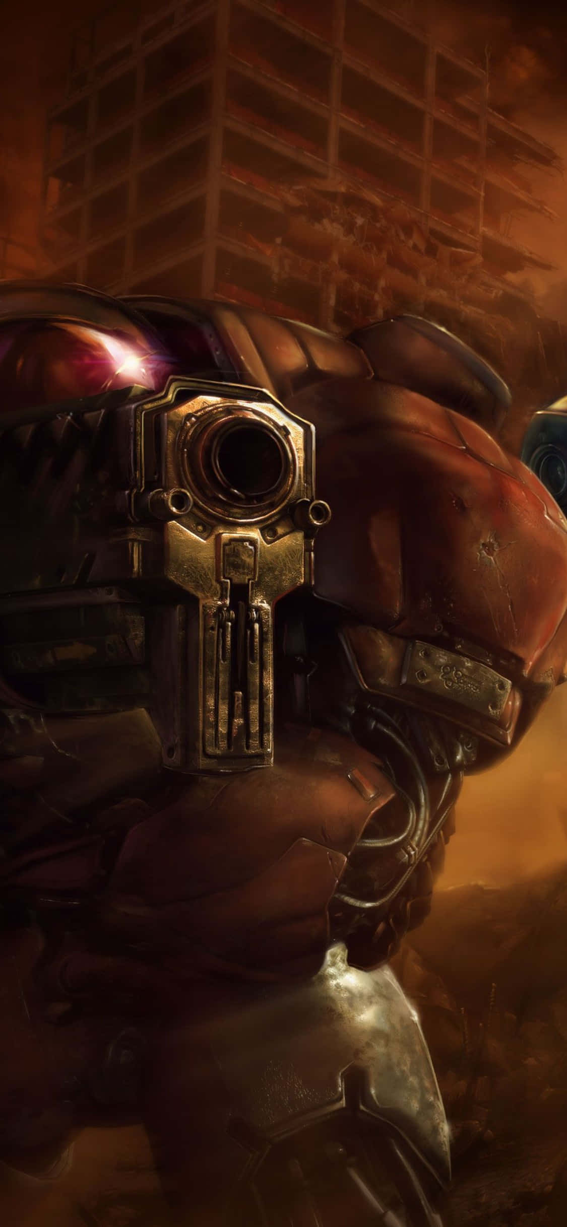 Gør dig klar til at spille det intense strategispil StarCraft II på din iPhone X. Wallpapers