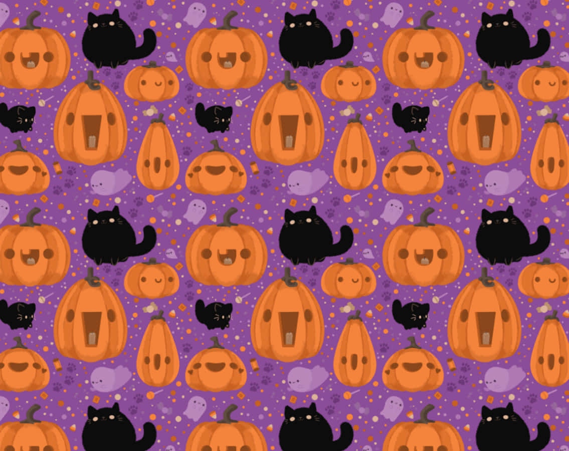 Gør dig klar til en uhyggelig, æstetisk Halloween! Wallpapers