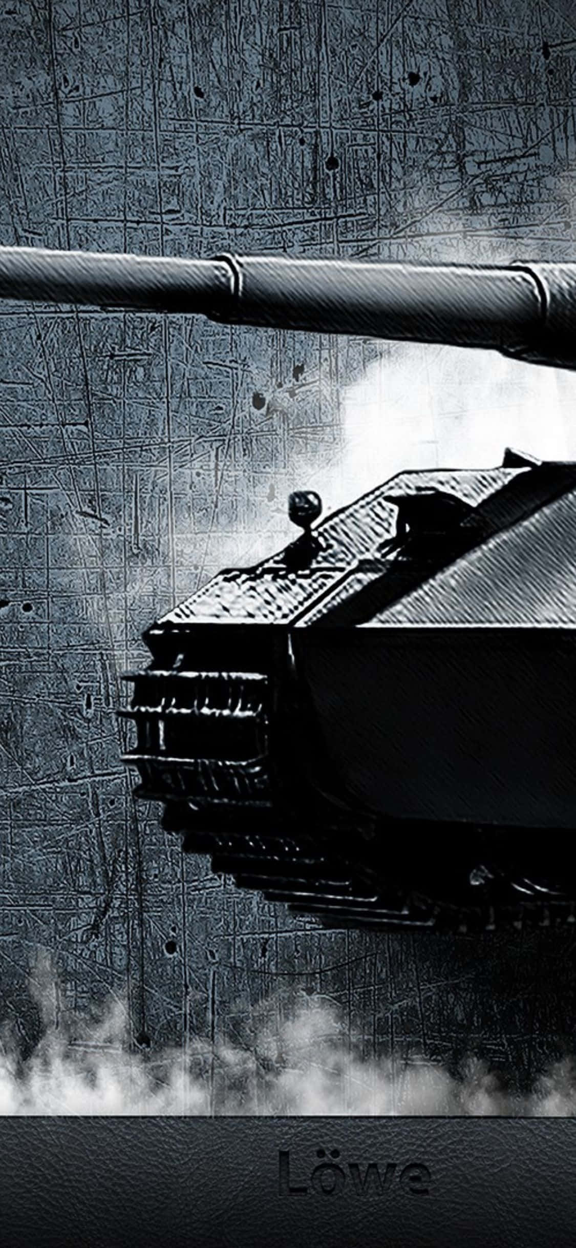 Gør dig klar til kamp med iPhone Xs Tanks Wallpapers