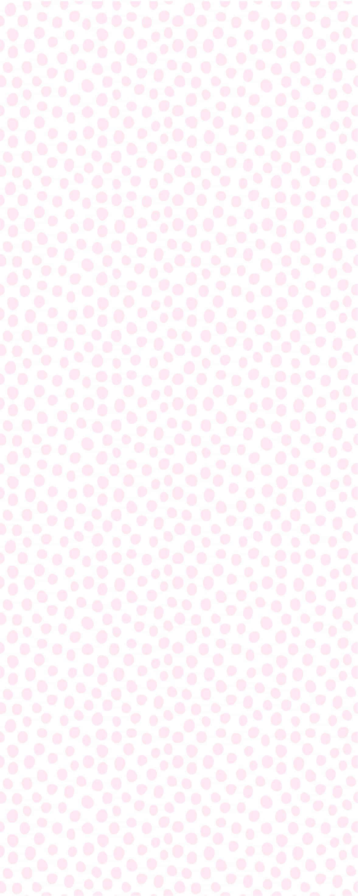 Gør din dag lysere med dette muntre lyserøde og hvide prikkede mønster! Wallpapers