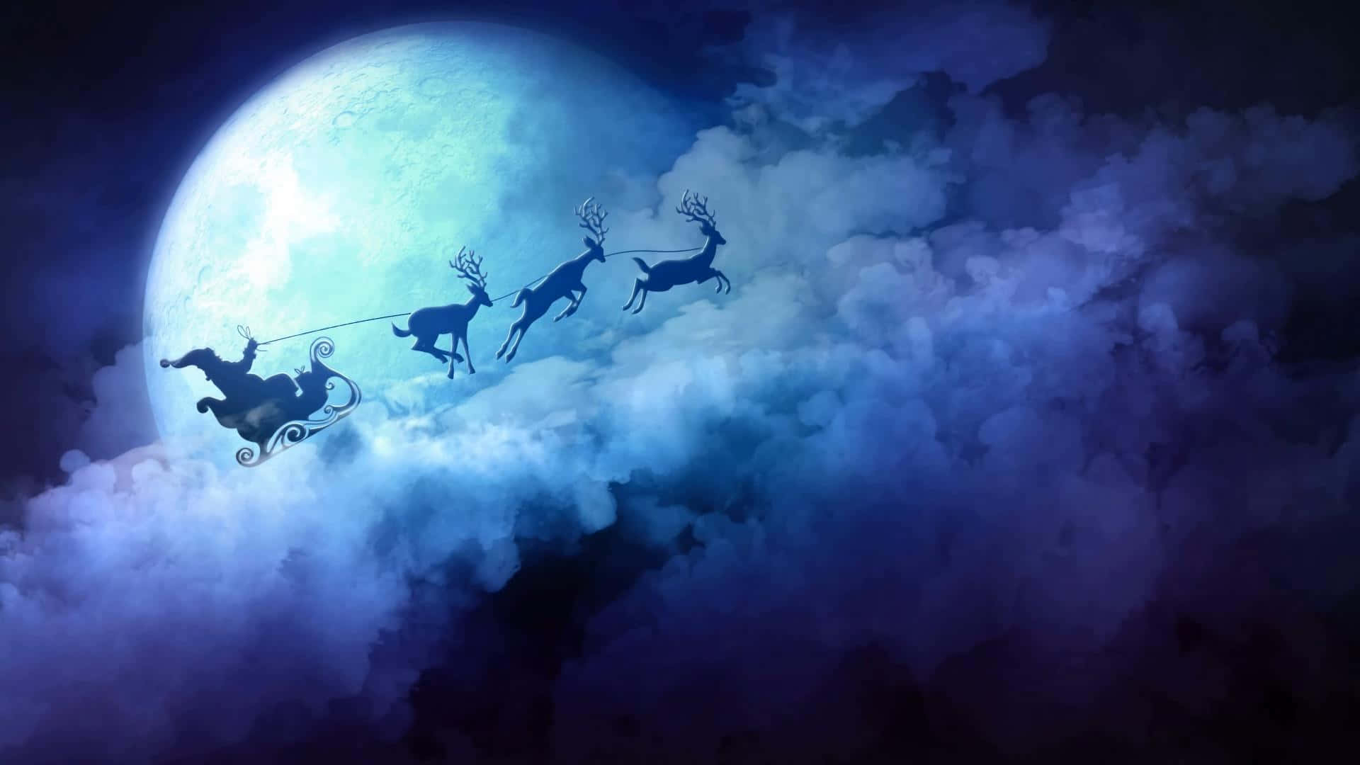 Gør din skrivebordsskærm festlig med denne julebaggrund! Wallpapers