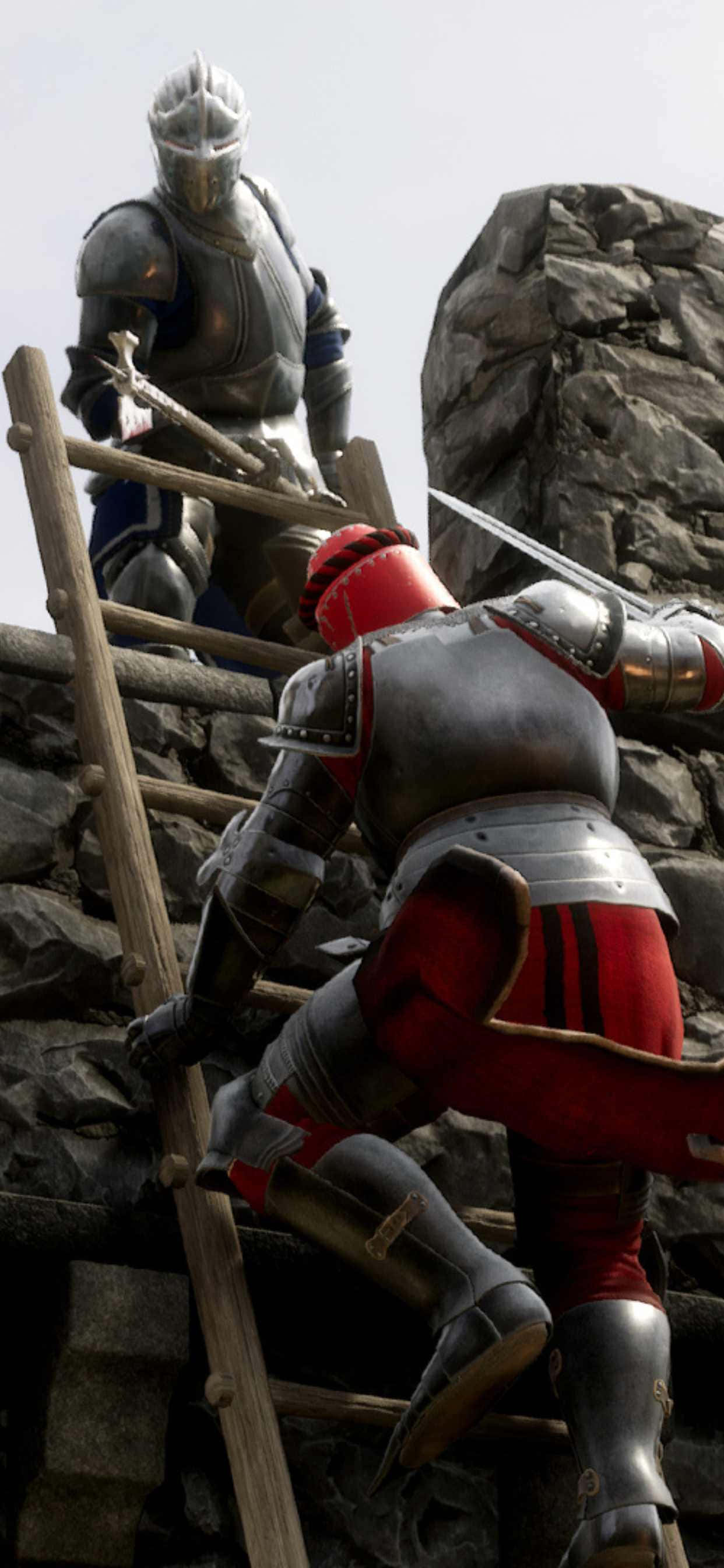 Gør din spiloplevelse levende med iPhone Xs Max Mordhau! Wallpapers