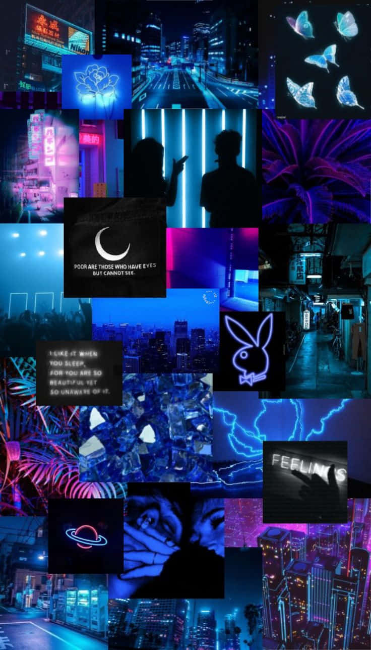 Gør et statement med et dristigt neonlys Wallpapers