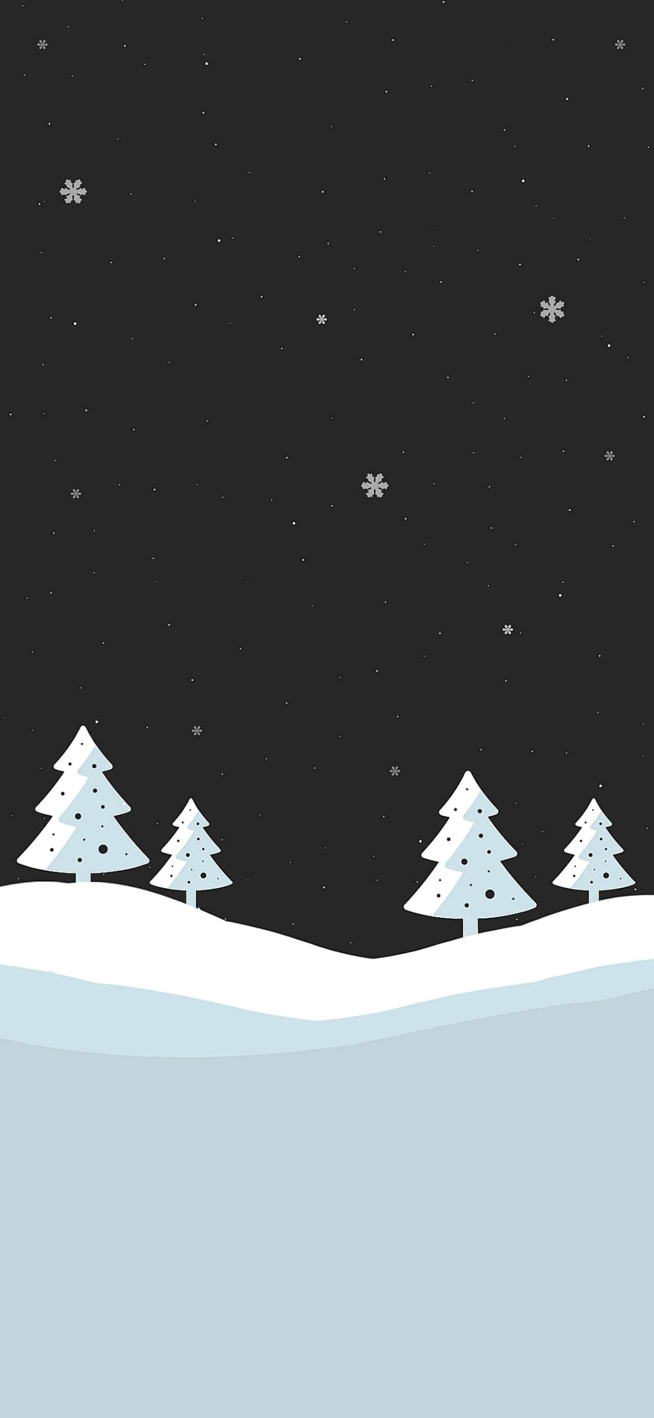 Gør klar til jul med denne festlige iPhone-baggrund Wallpapers