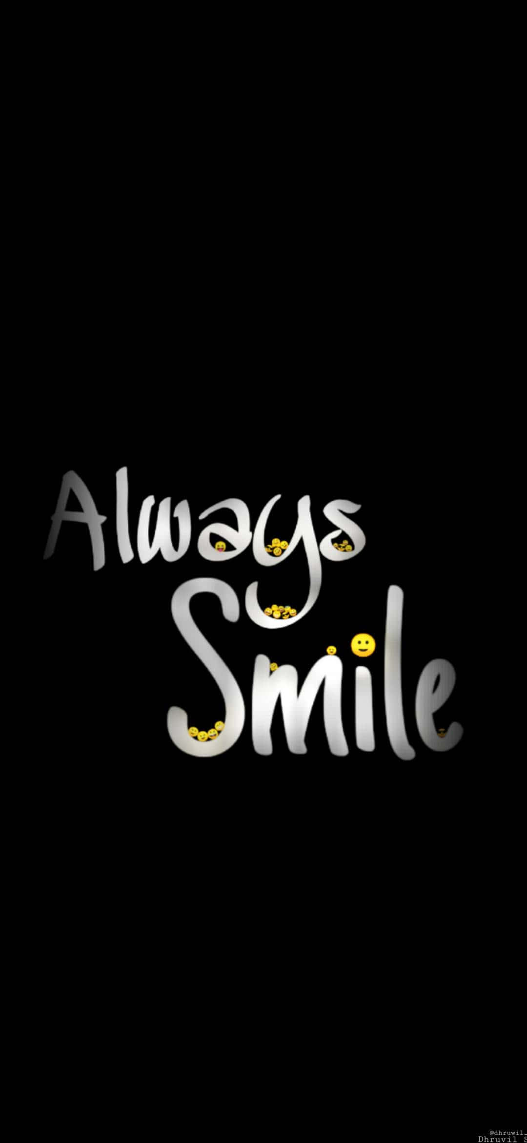 Gør verden til et lysere sted med et smil Wallpapers