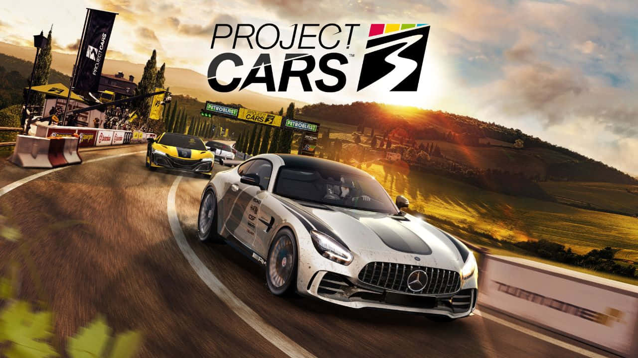 Grå bil 720p Project Cars Baggrund Wallpapers