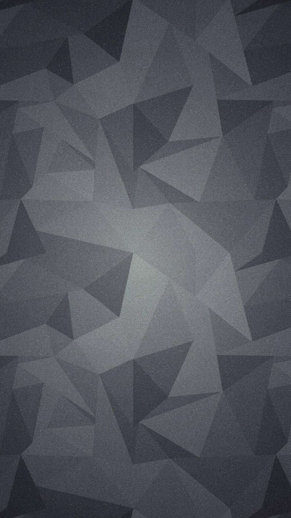 Grå iPhone abstrakte trekanter Wallpapers