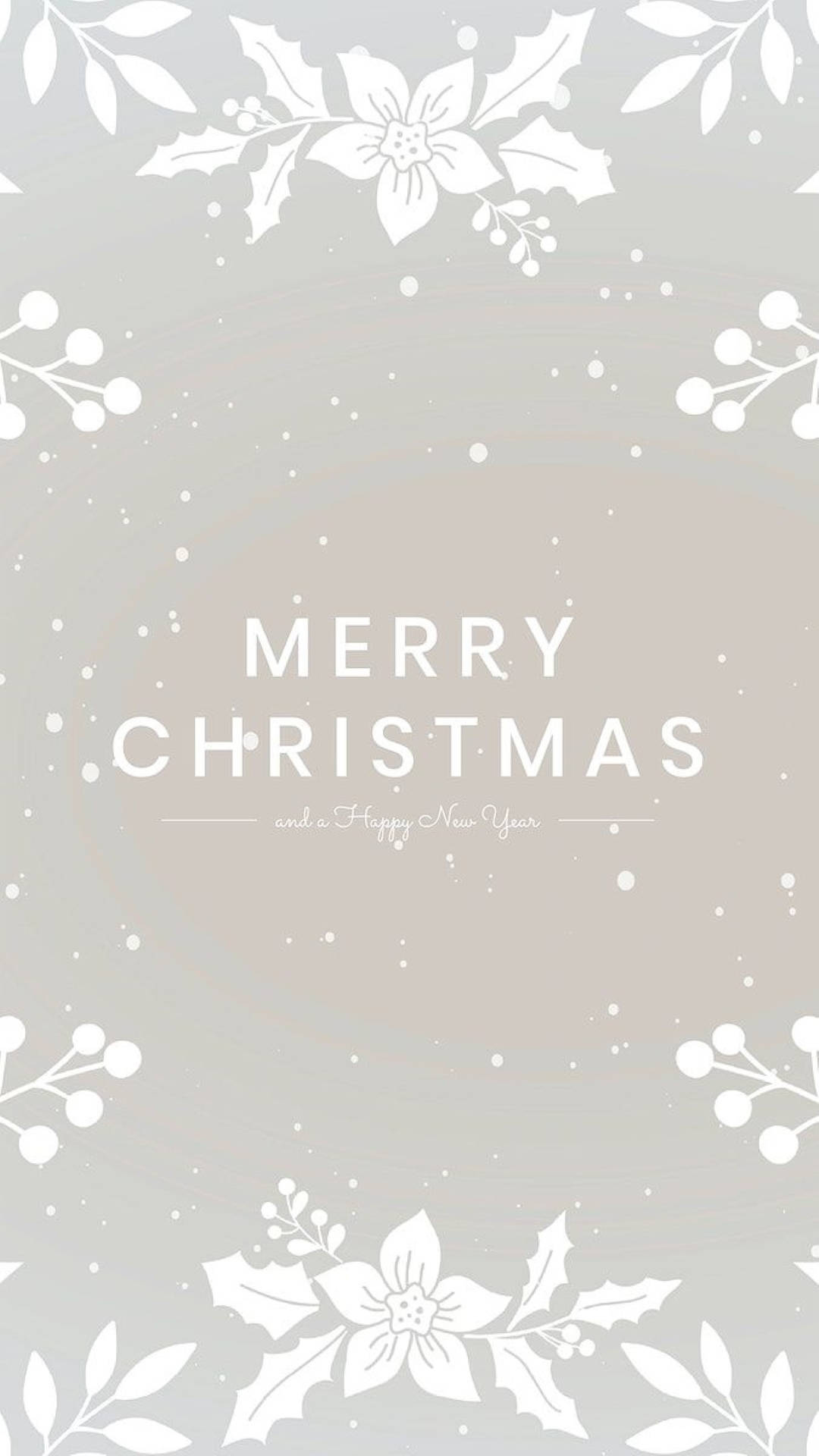 Grå juleæstetisk hilsen Wallpapers