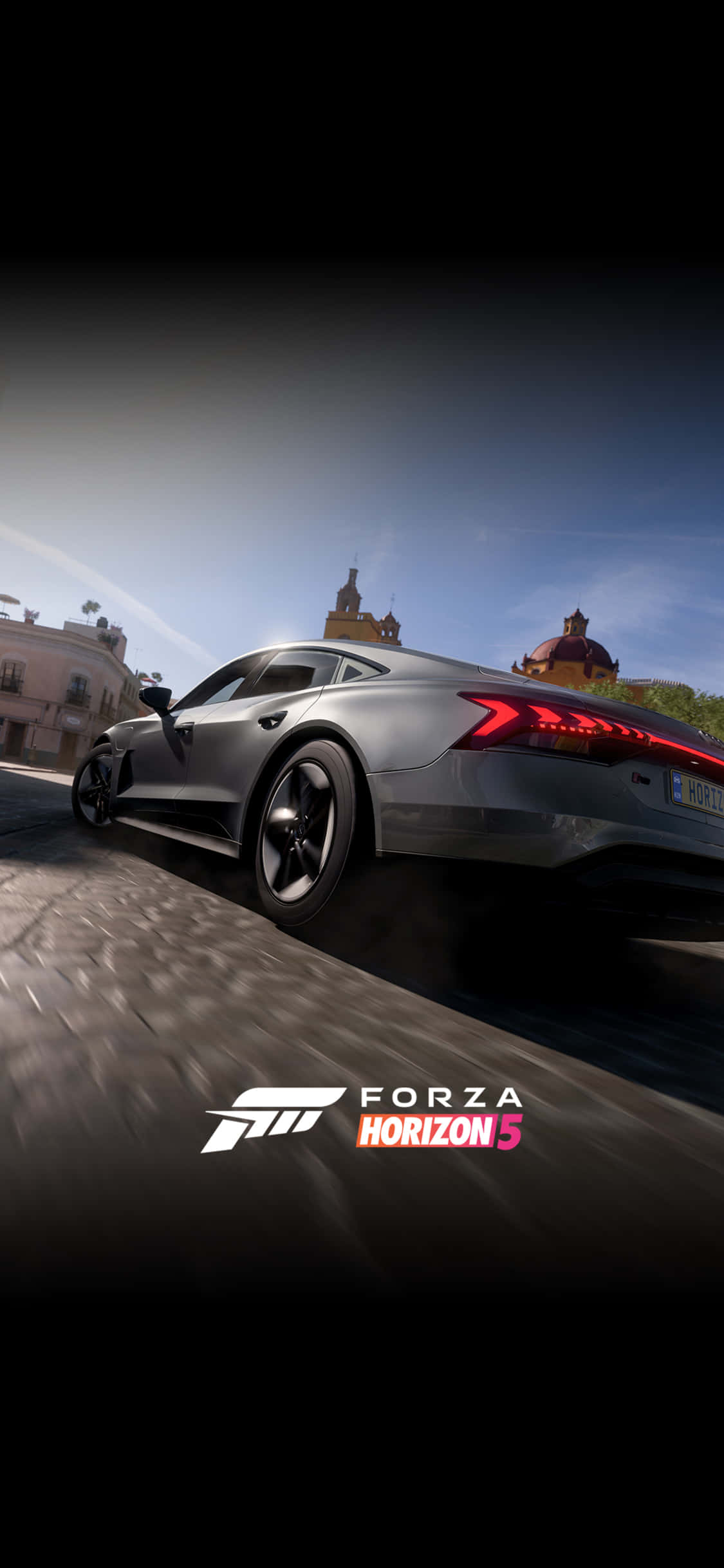 Grå Lamborghini iPhone X Forza Motorsport 7 Baggrund Wallpapers
