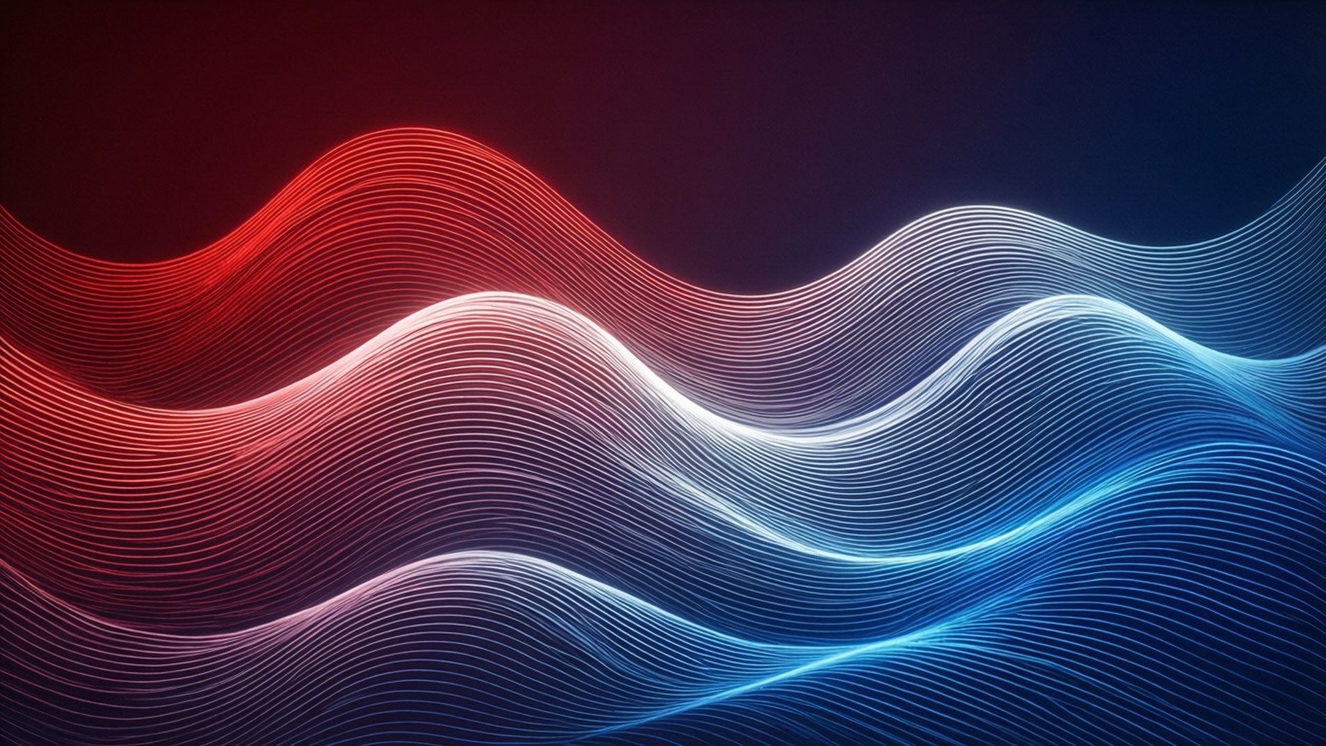Gradient bølgeflow Wallpapers