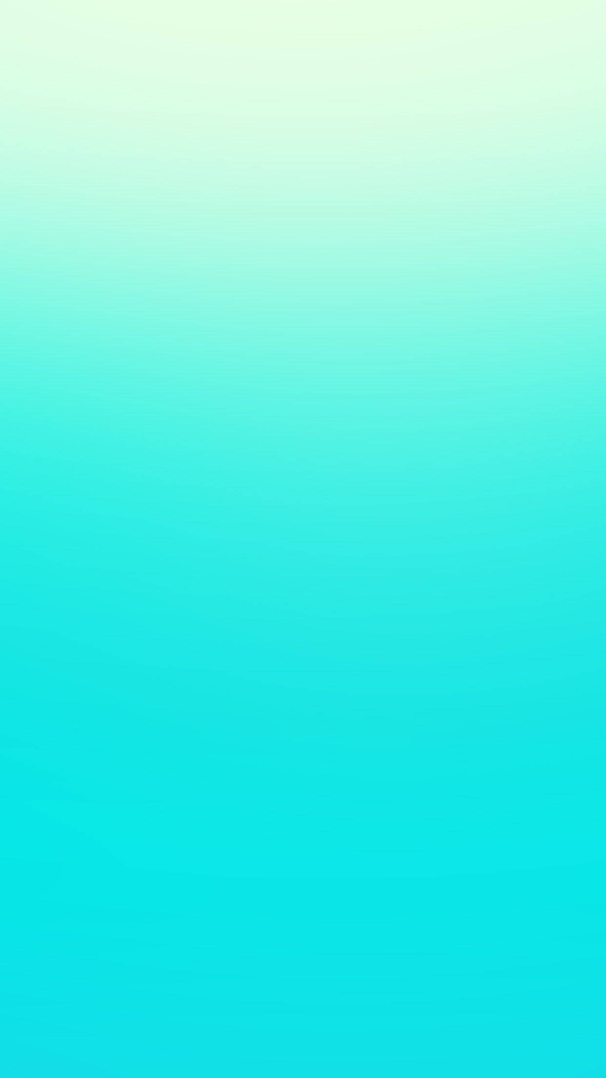 Gradient pastelgrøn og blå Wallpapers