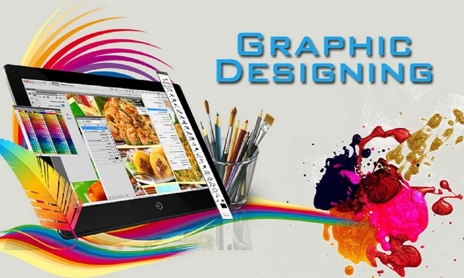Grafisk design bringer ideer til live Wallpapers