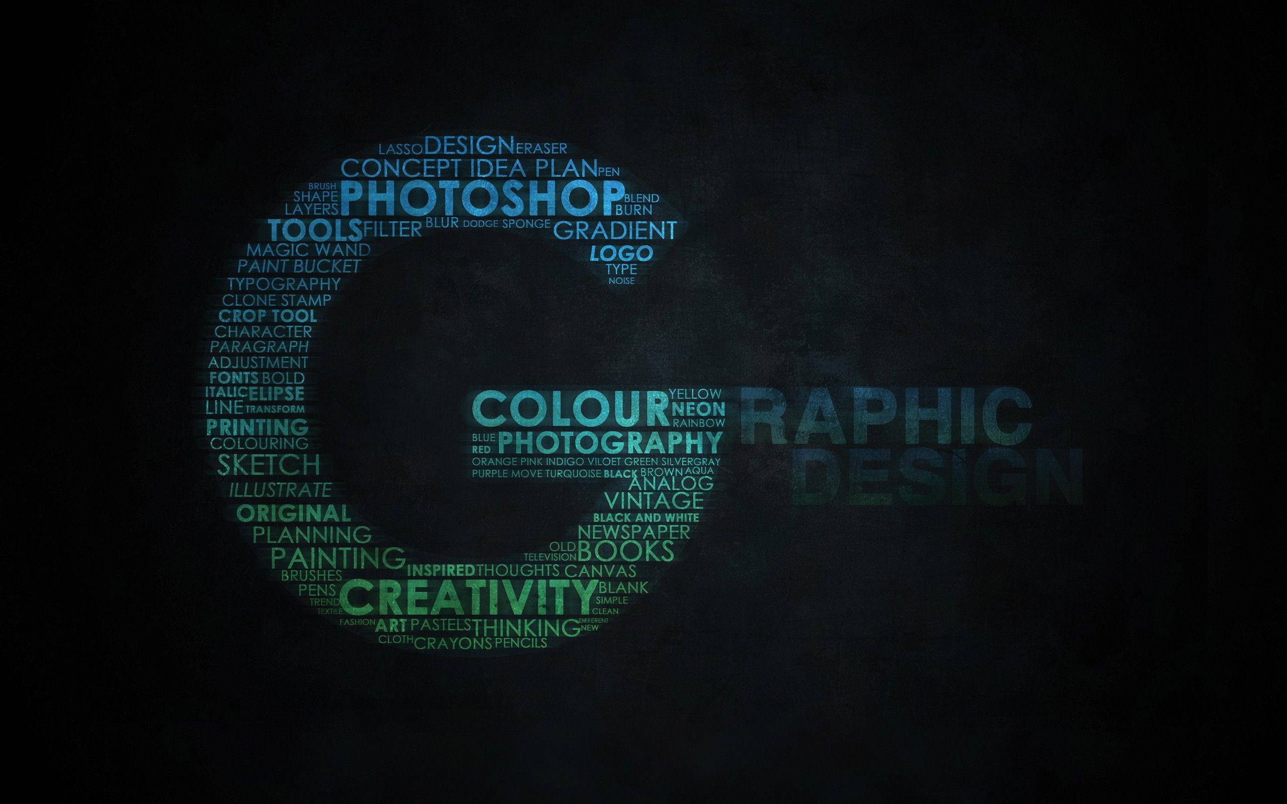 Grafisk Design Monogram Ord Der Danner Bogstav Wallpapers