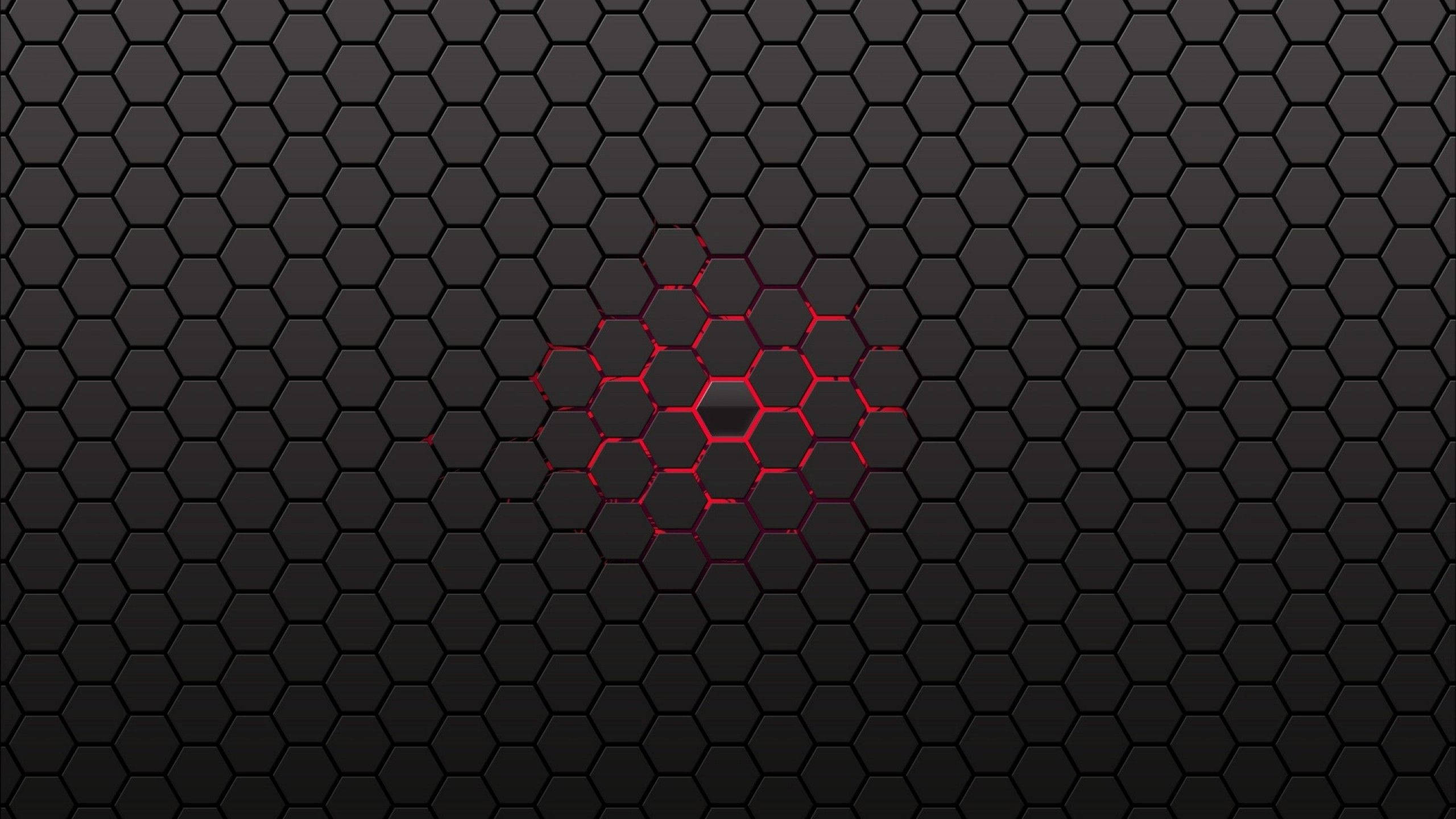 Gråt Sekskantmønster Tapet Wallpapers