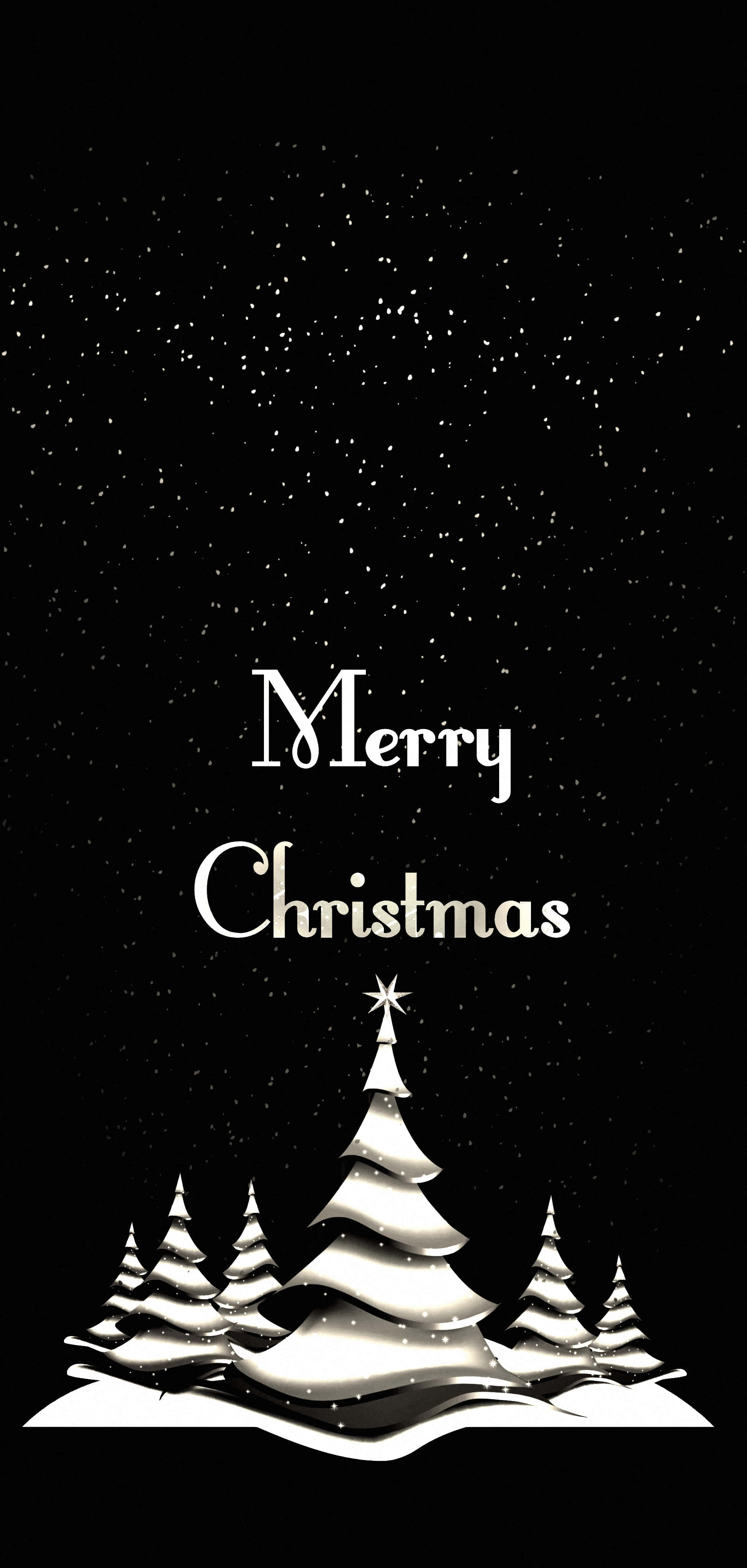 Gratis Glædelig Jul Hilsner Sort Hvid Billede Wallpapers