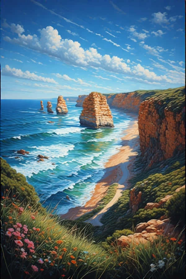 Great Ocean Road og De Tolv Apostle Kyst 4K Wallpapers