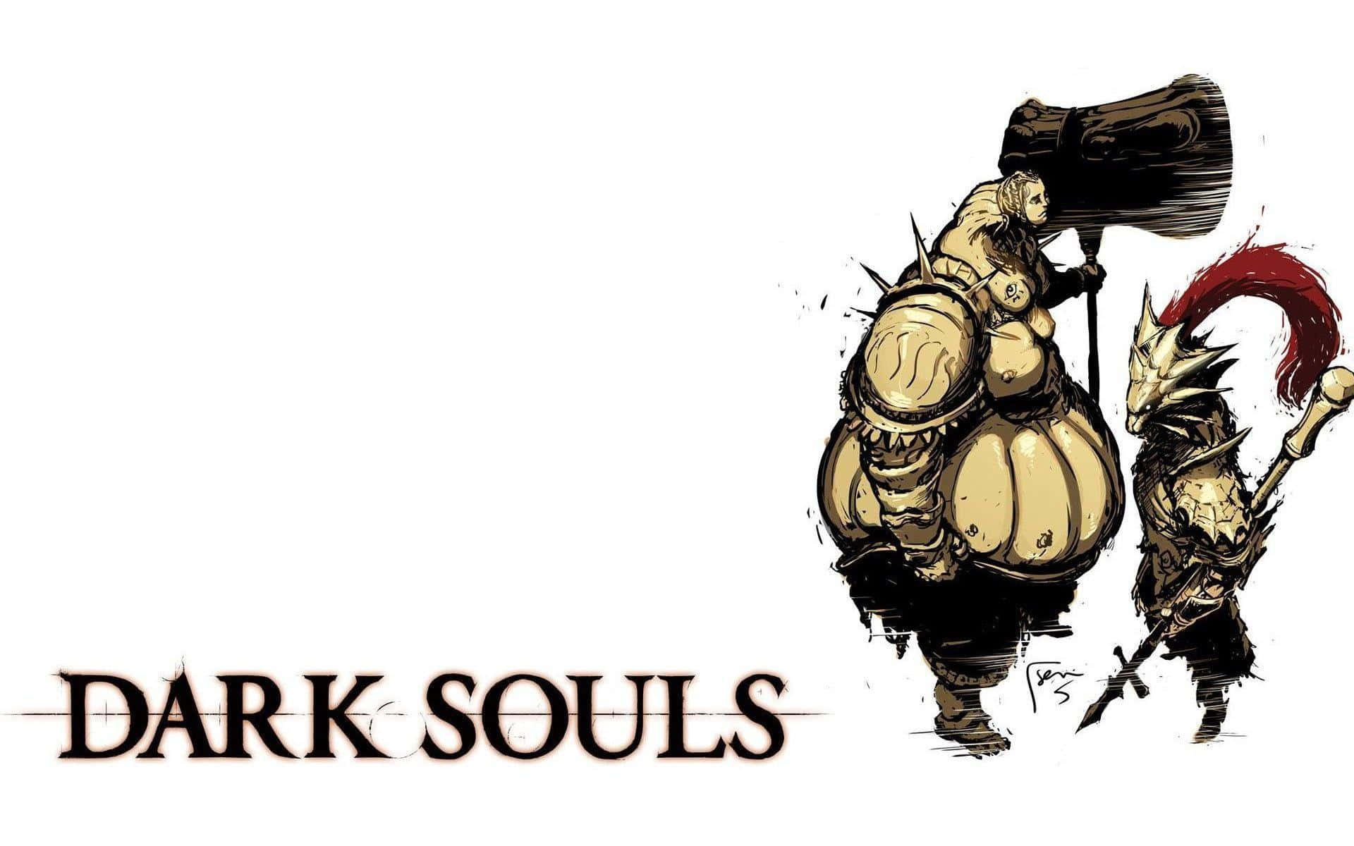 Grib din skæbne i den mytiske verden af Dark Souls Wallpapers
