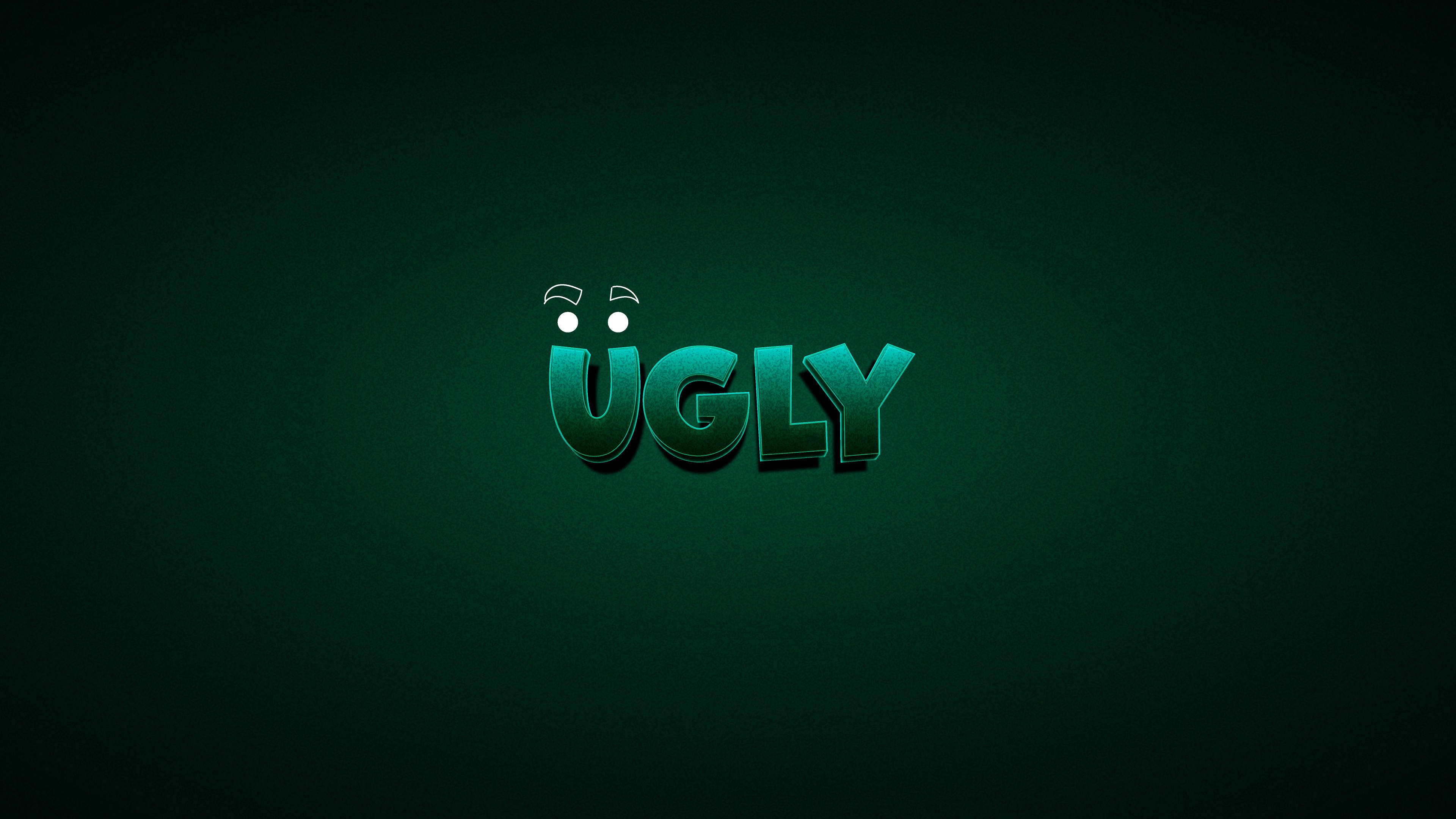 Grim grøn gradient Wallpapers