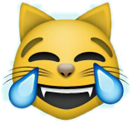 Grinsekatte-emoji med glædestårer.PNG Wallpapers