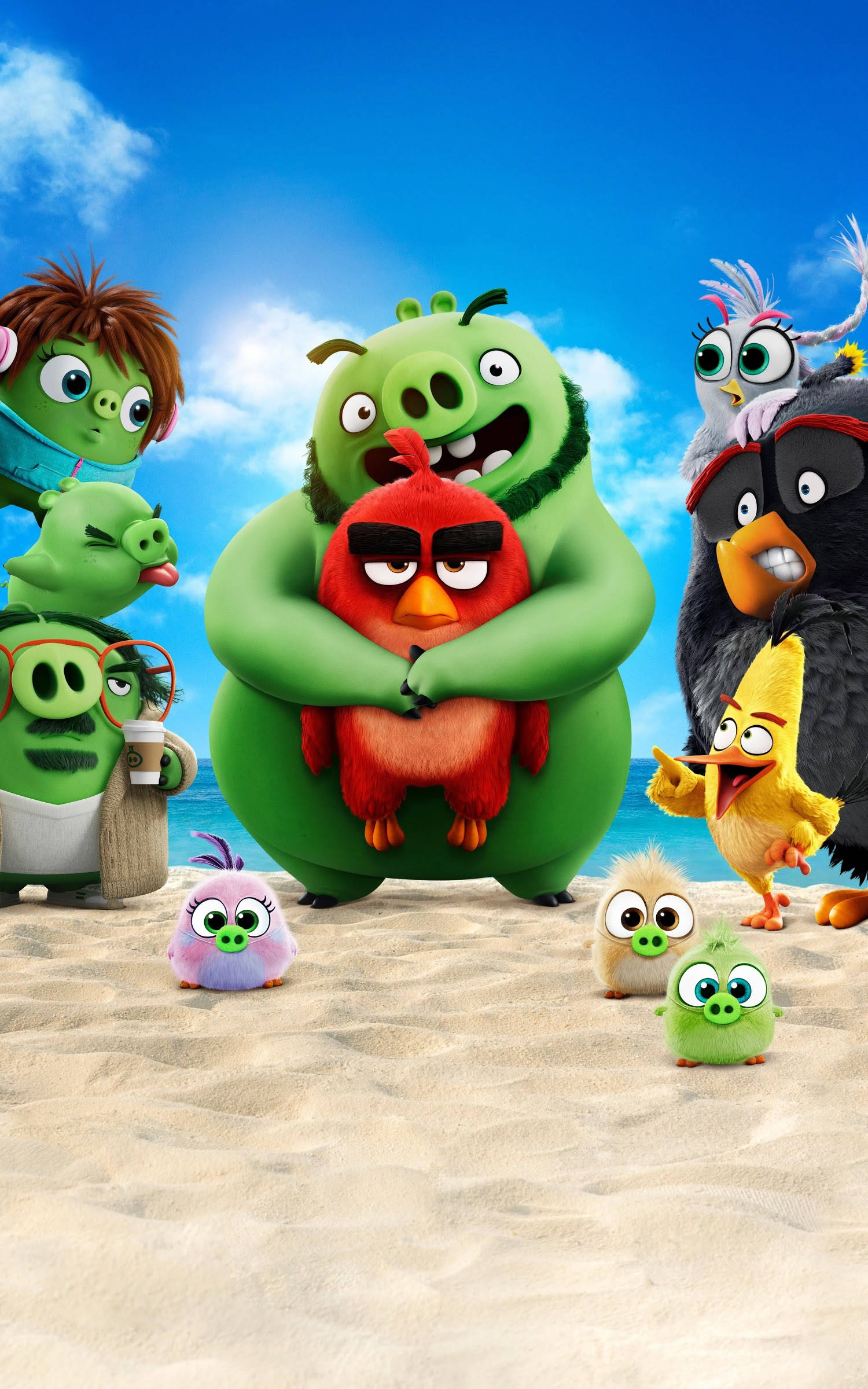 Grise og Fugle The Angry Birds Movie 2 Wallpapers