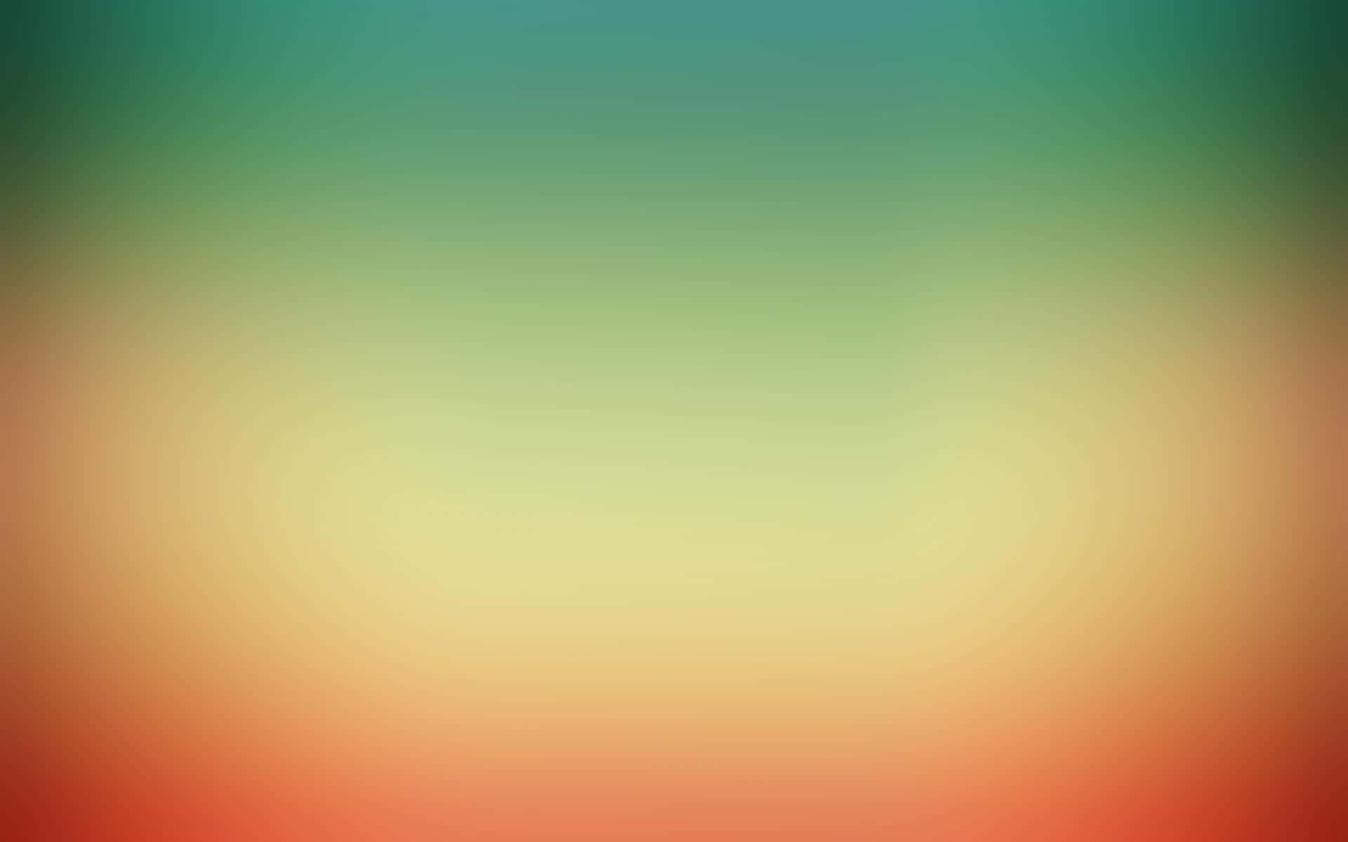 Grøn og orange ombre gradient baggrund Wallpapers