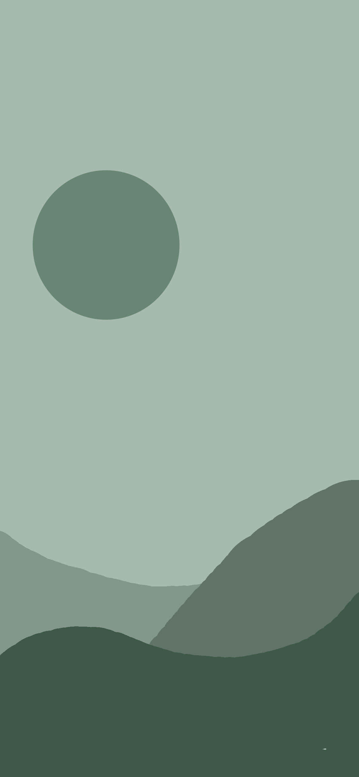 Grøn æstetisk baggrund Wallpapers